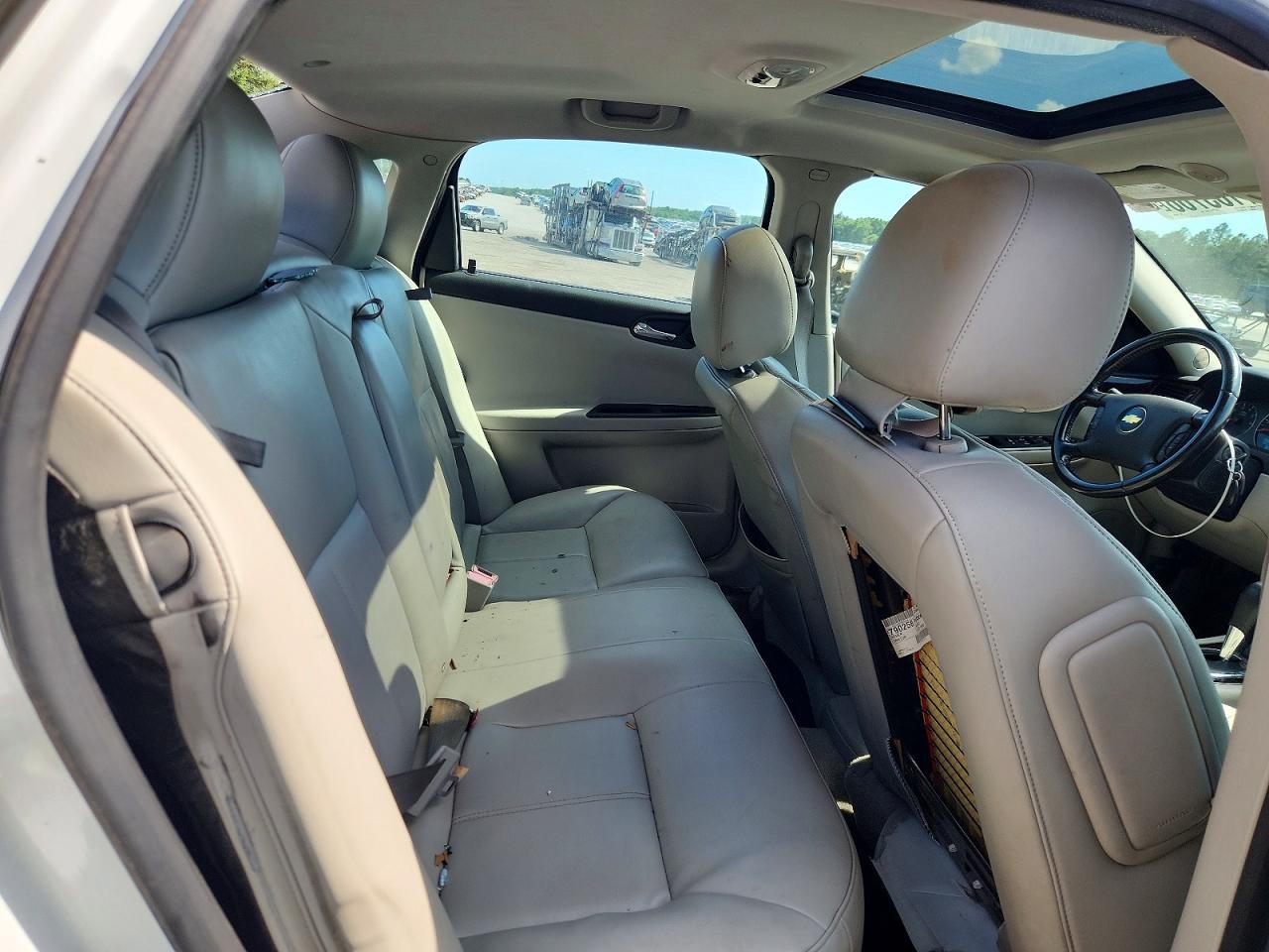 2012 Chevrolet Impala Ltz White vin: 2G1WC5E36C1204630