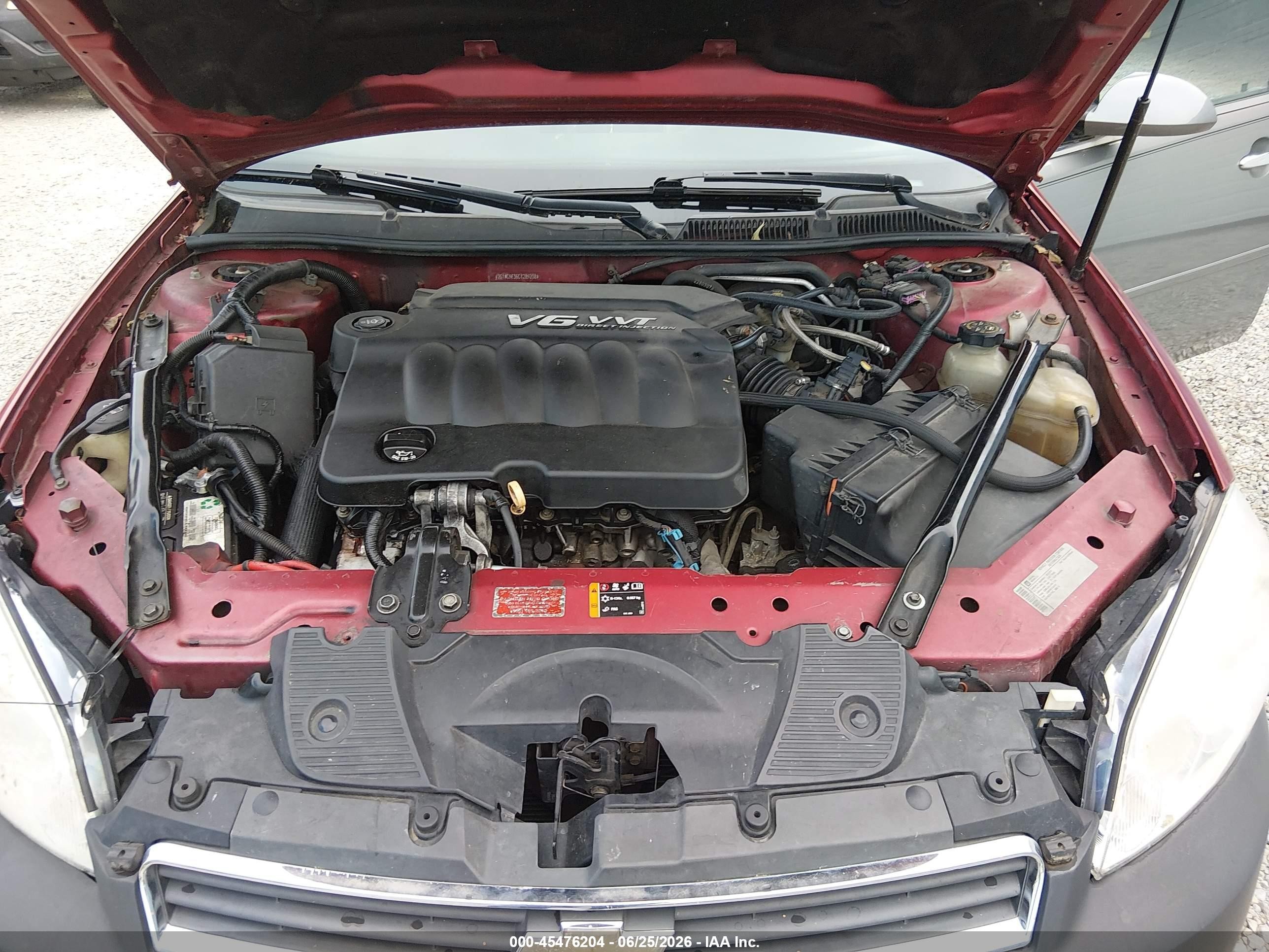 2012 Chevrolet Impala Ltz Red vin: 2G1WC5E36C1285208