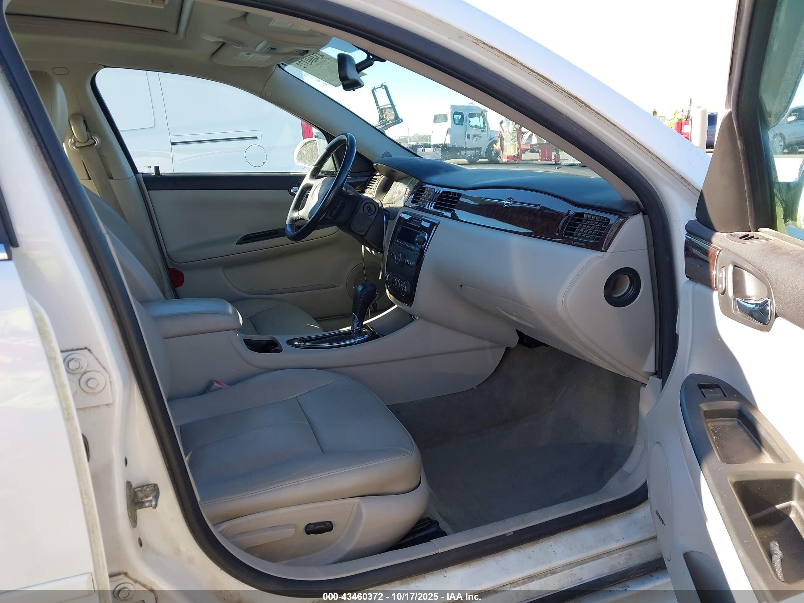 2012 Chevrolet Impala Ltz White vin: 2G1WC5E36C1292725