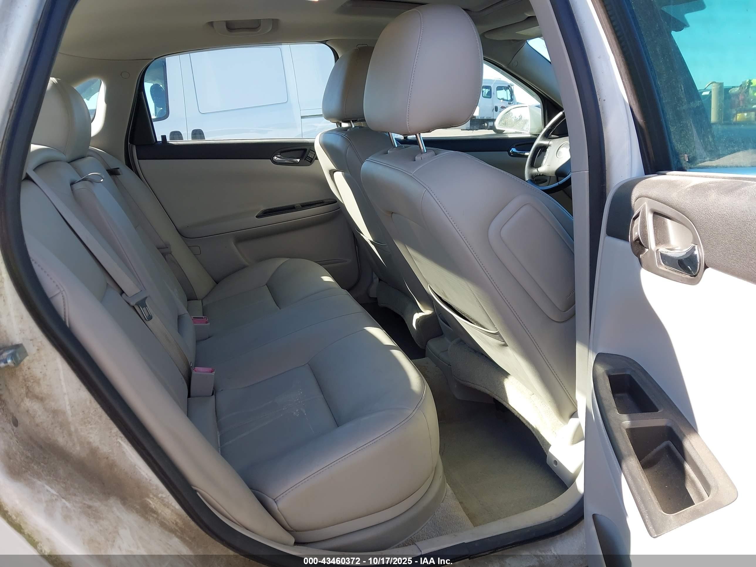 2012 Chevrolet Impala Ltz White vin: 2G1WC5E36C1292725