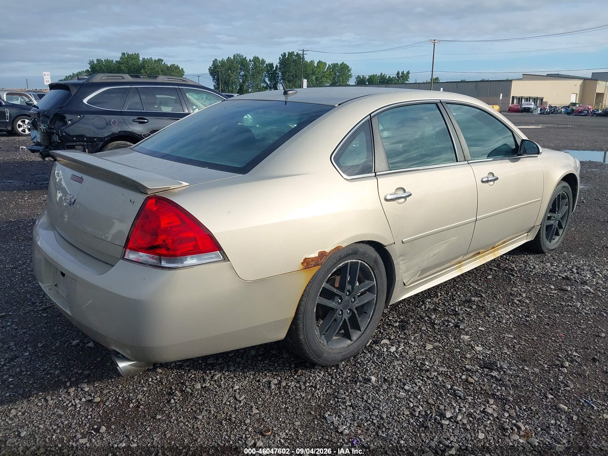 2012 Chevrolet Impala Ltz Tan vin: 2G1WC5E36C1295527