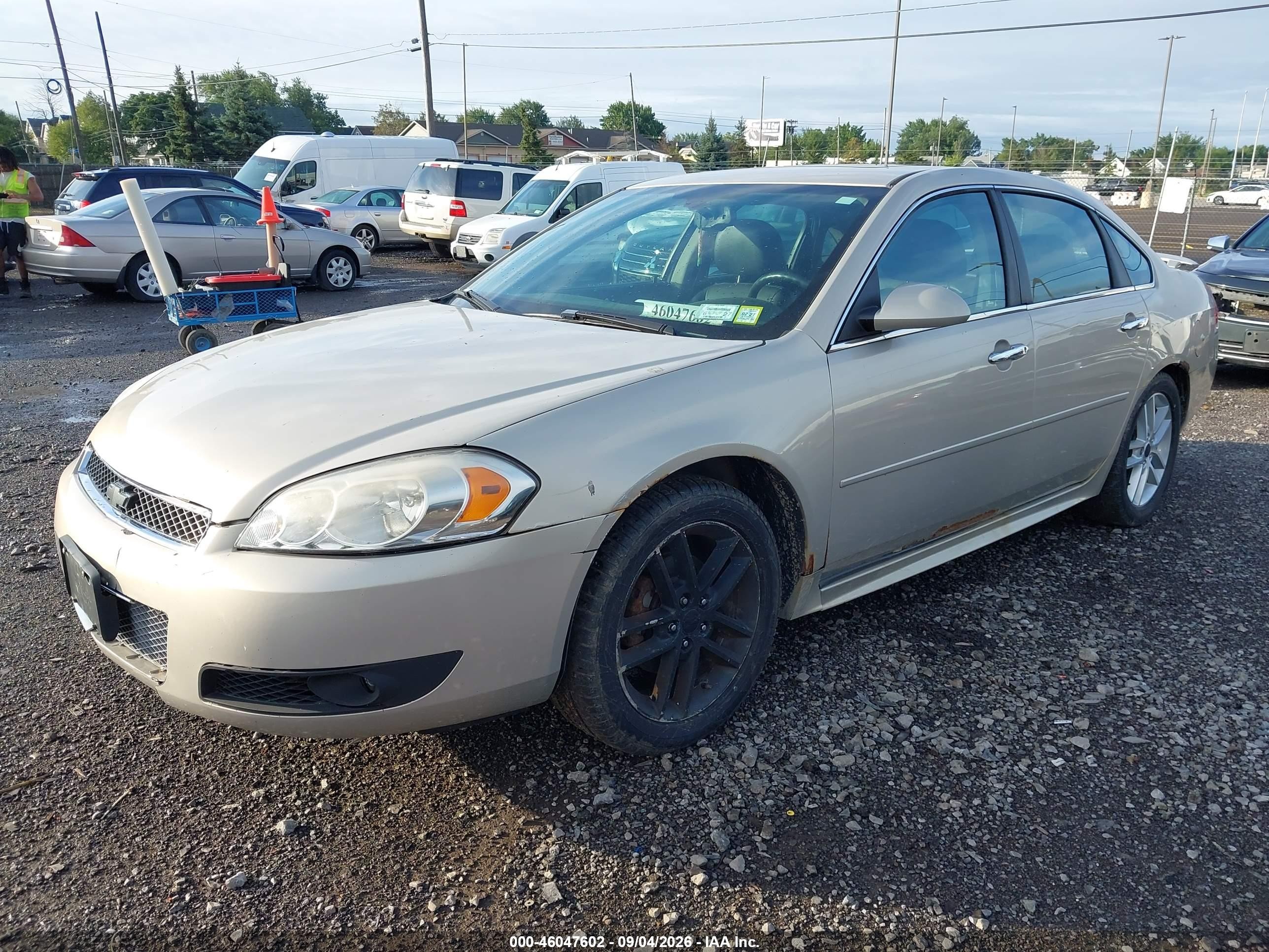 2012 Chevrolet Impala Ltz Tan vin: 2G1WC5E36C1295527