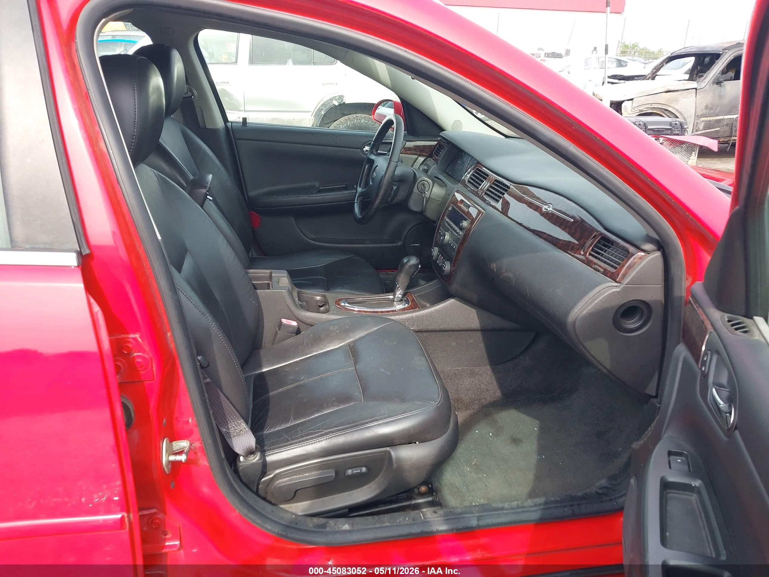 2013 Chevrolet Impala Ltz Red vin: 2G1WC5E36D1185028