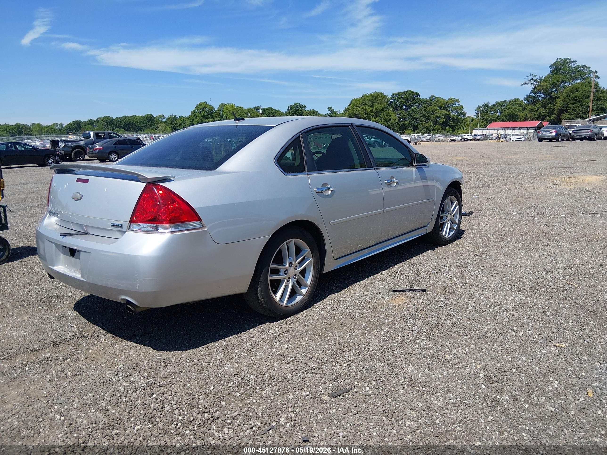 2013 Chevrolet Impala Ltz Серебряный vin: 2G1WC5E36D1260195