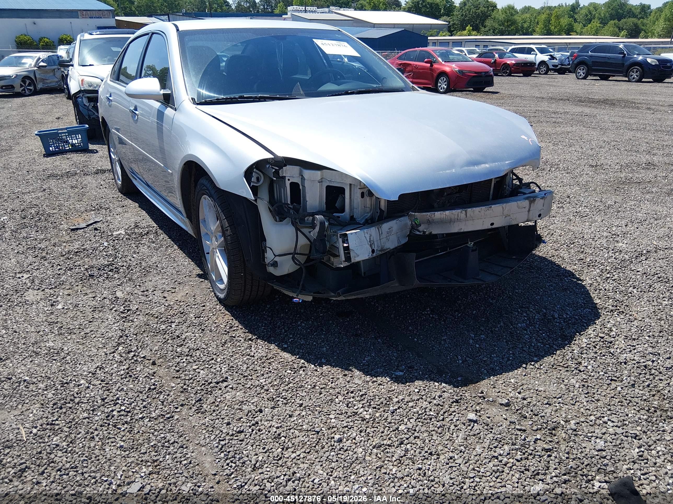 2013 Chevrolet Impala Ltz Серебряный vin: 2G1WC5E36D1260195