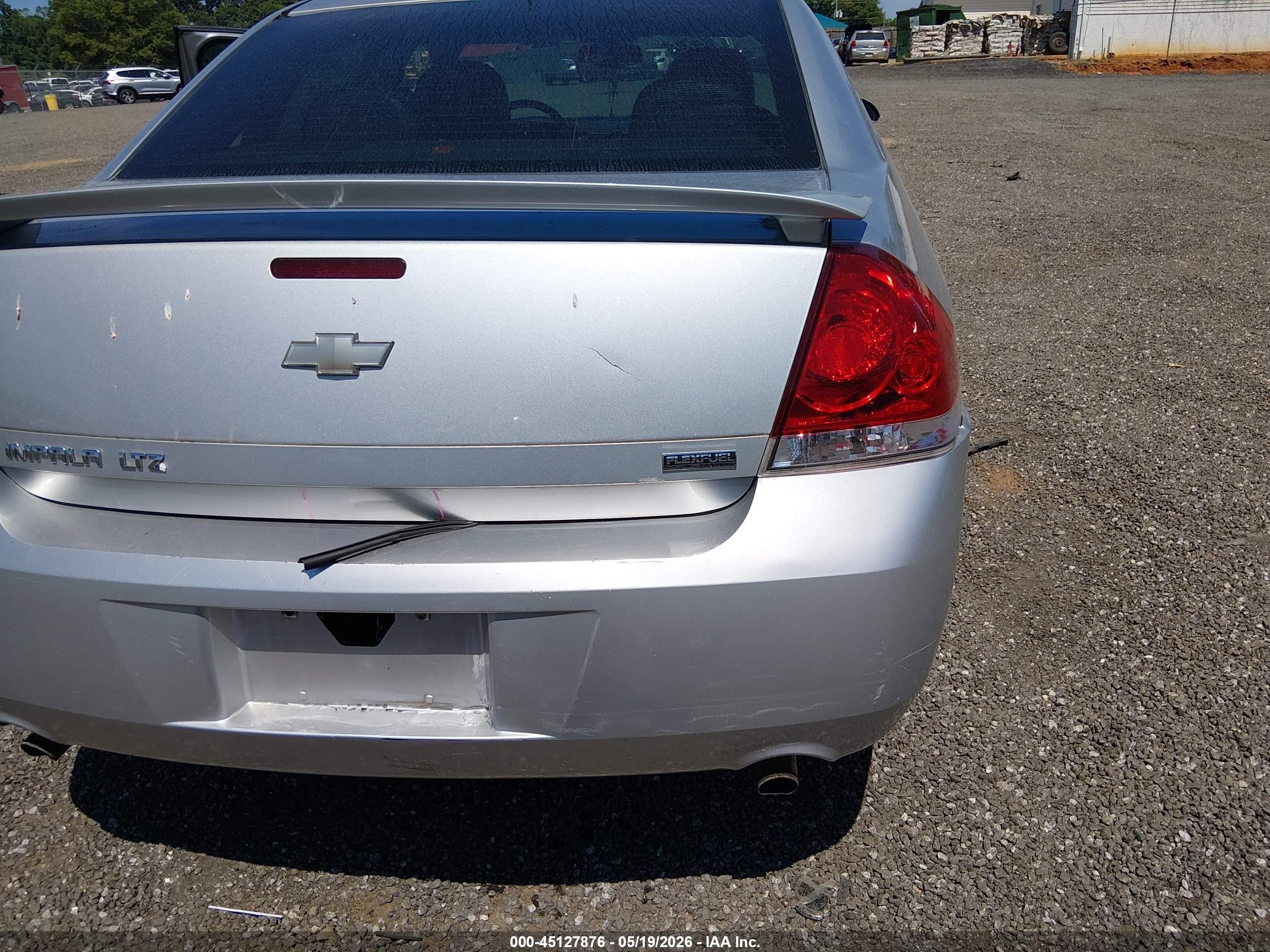 2013 Chevrolet Impala Ltz Серебряный vin: 2G1WC5E36D1260195