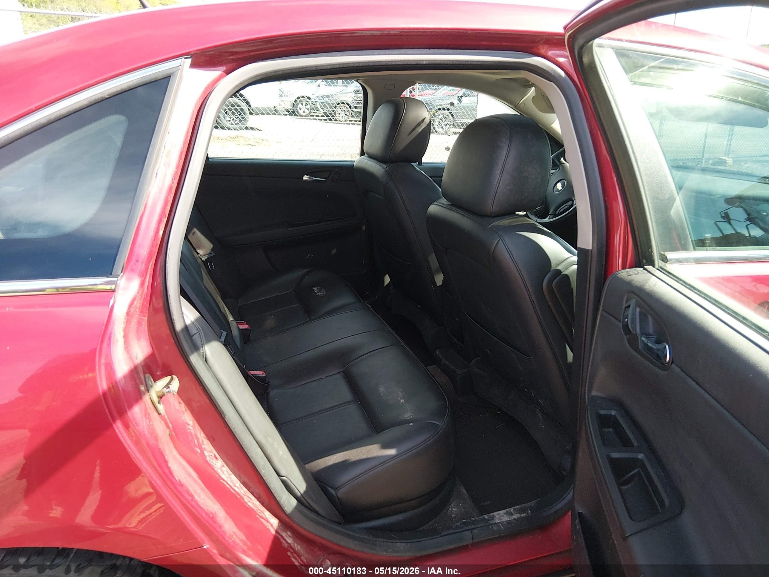 2014 Chevrolet Impala Limited Ltz Red vin: 2G1WC5E36E1153603