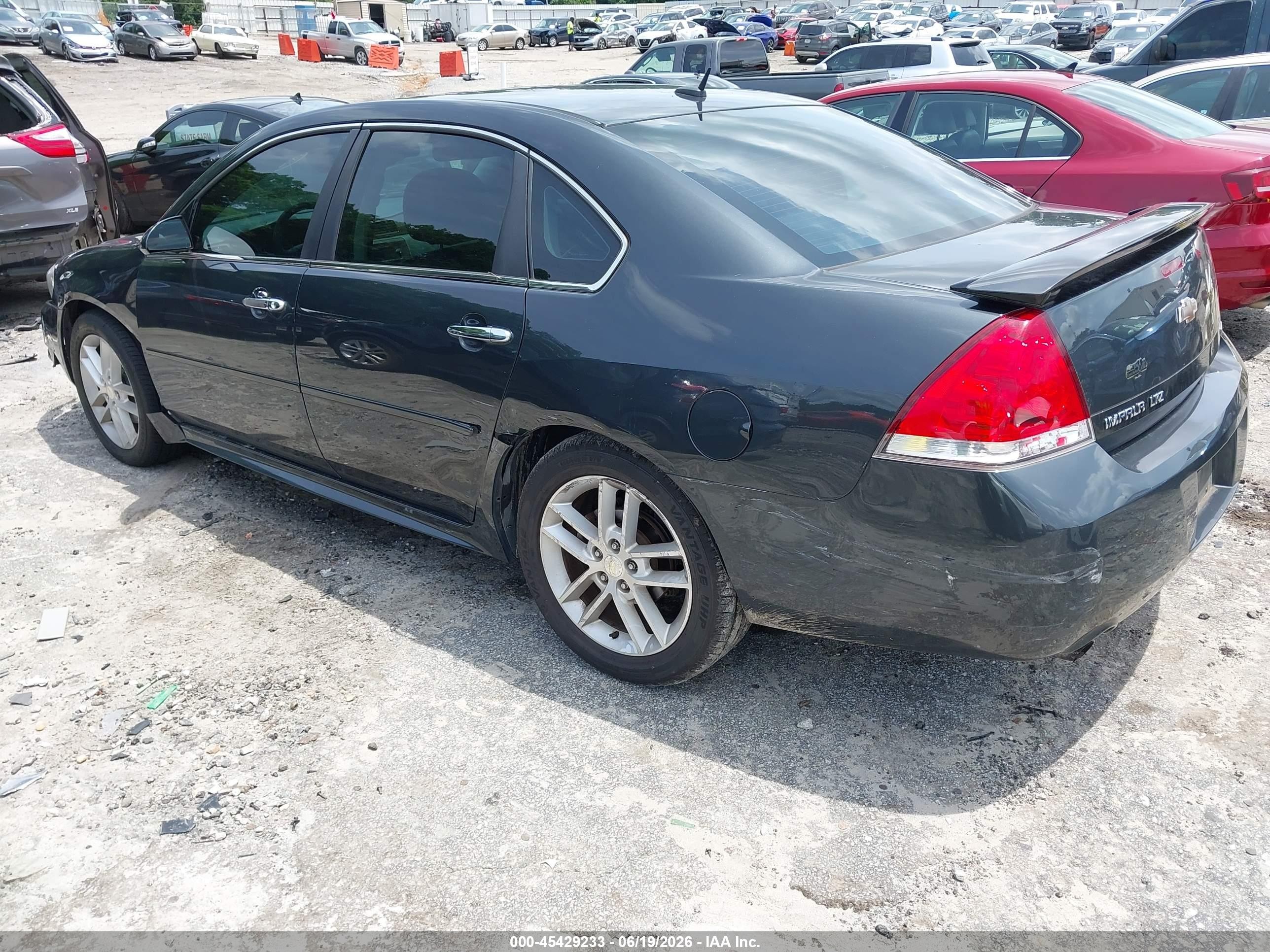 2015 Chevrolet Impala Limited Ltz Gray vin: 2G1WC5E36F1105987