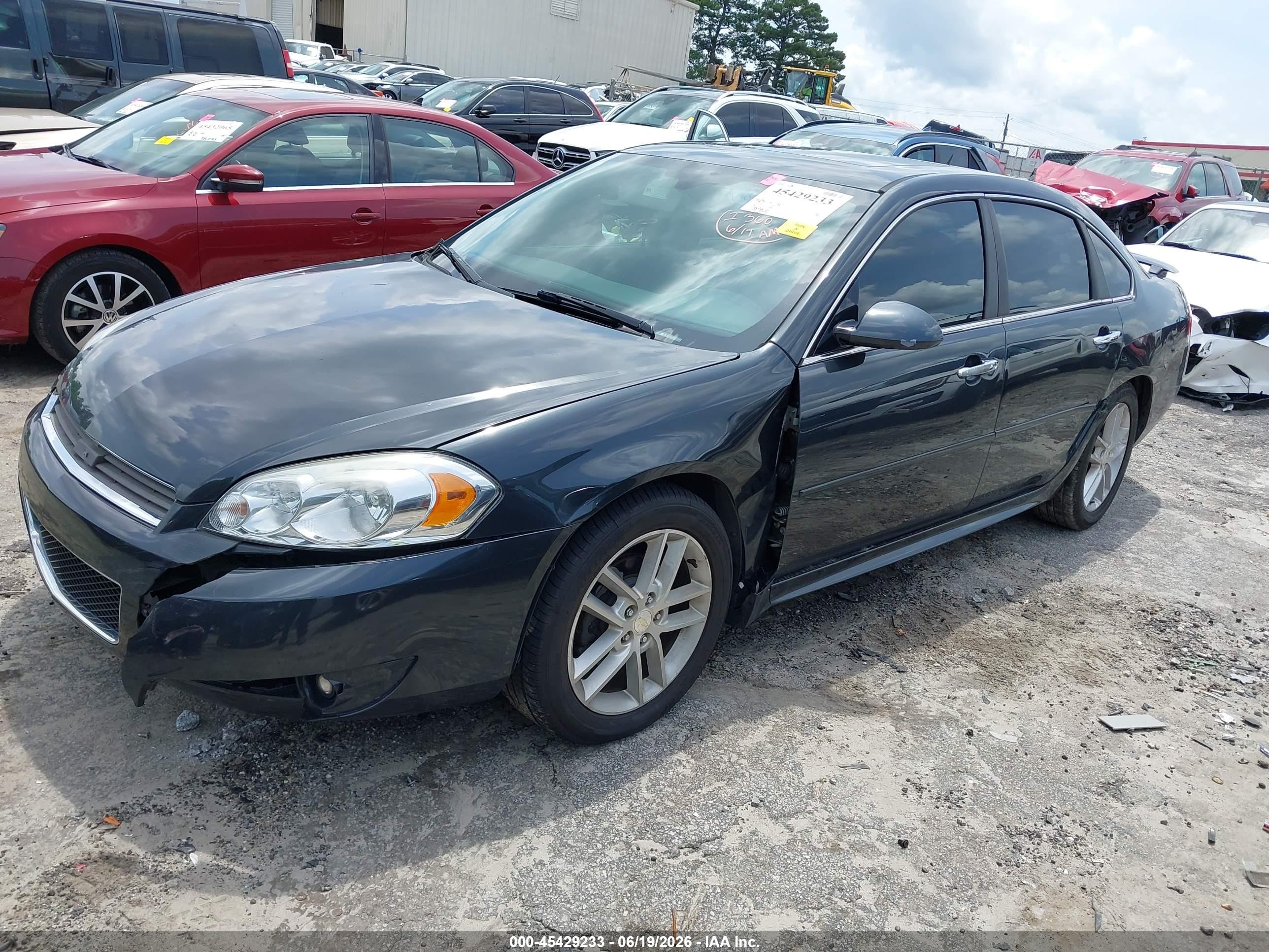 2015 Chevrolet Impala Limited Ltz Gray vin: 2G1WC5E36F1105987