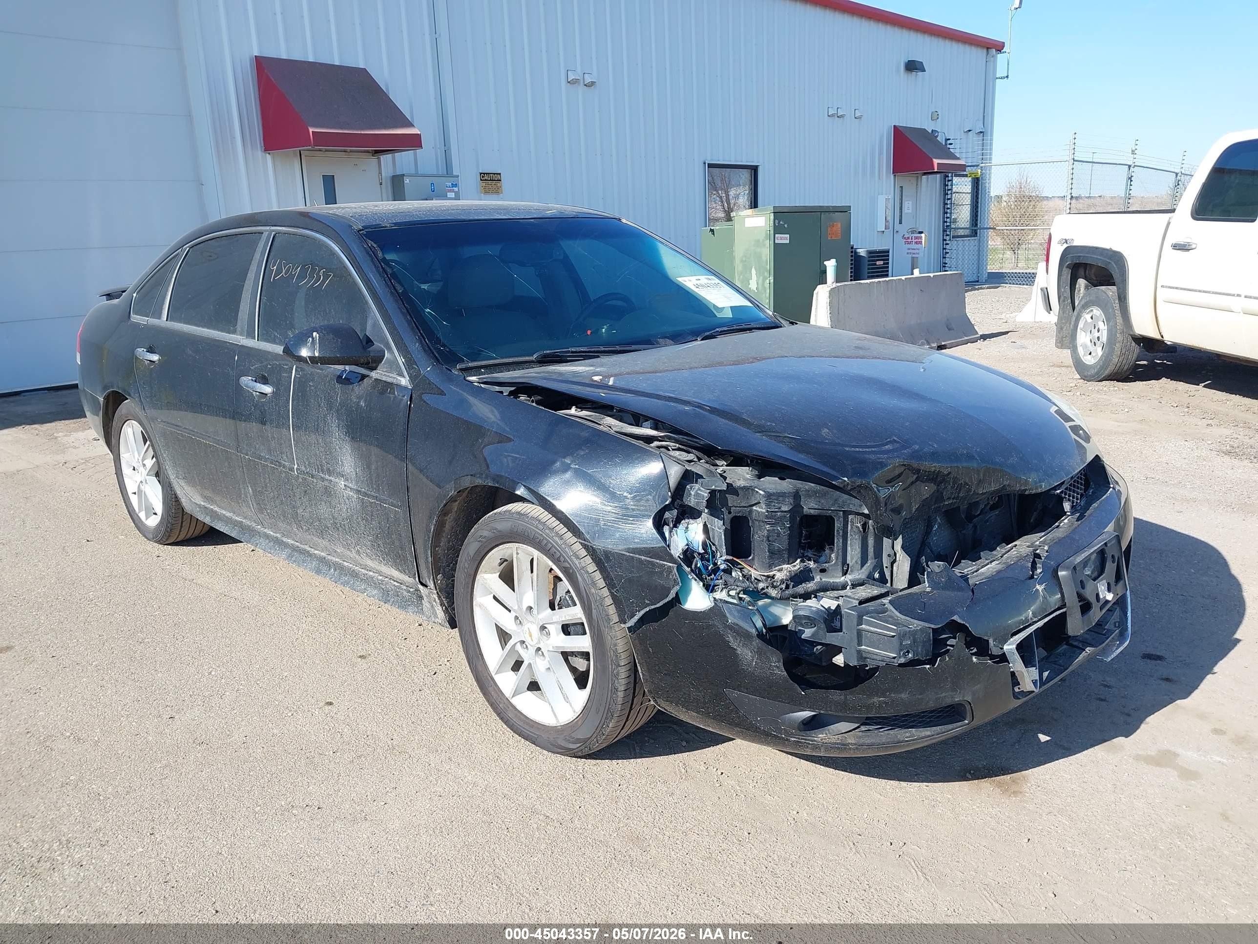 2012 Chevrolet Impala Ltz Black vin: 2G1WC5E37C1100437