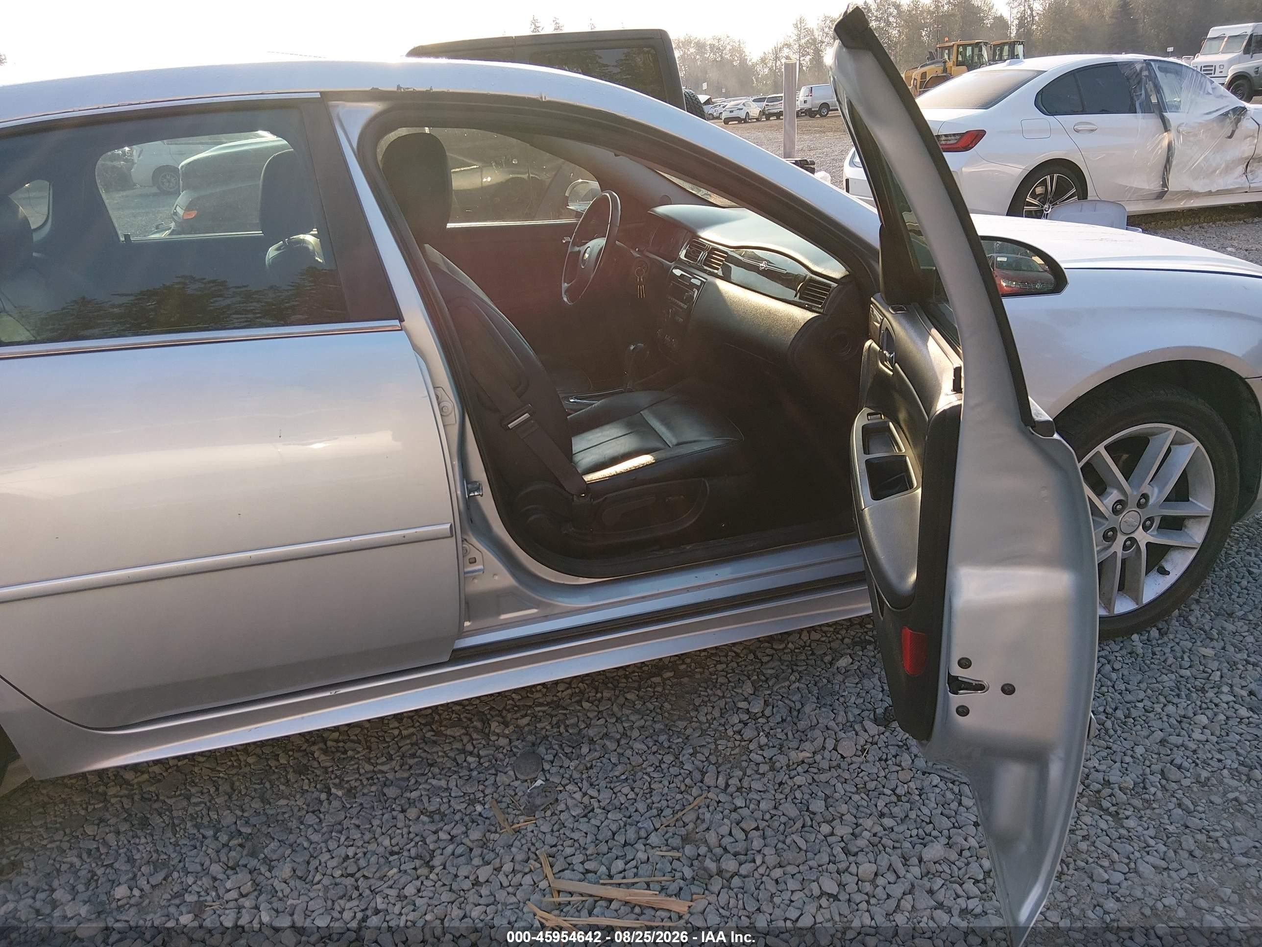 2012 Chevrolet Impala Ltz Silver vin: 2G1WC5E37C1149329