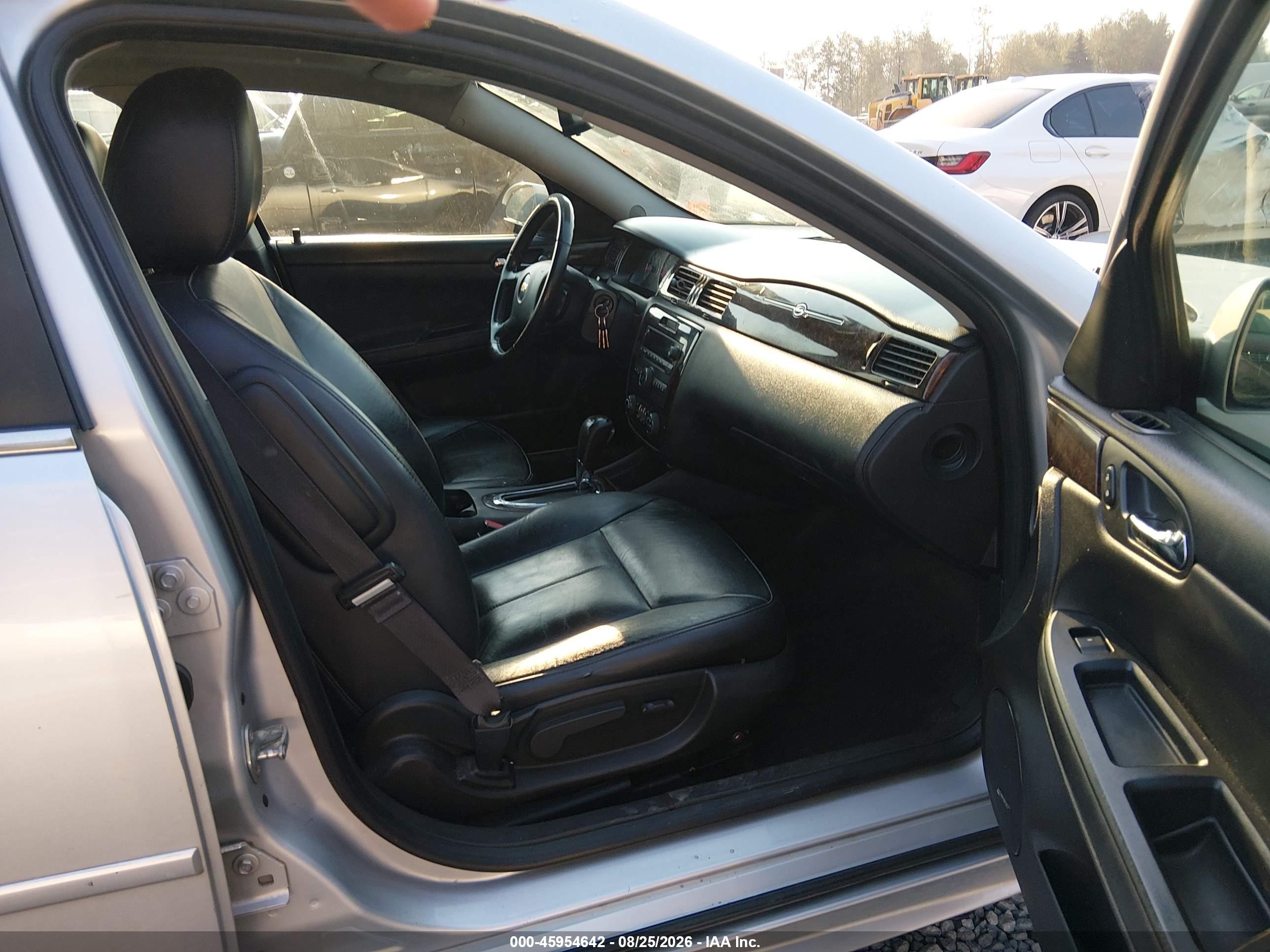 2012 Chevrolet Impala Ltz Silver vin: 2G1WC5E37C1149329