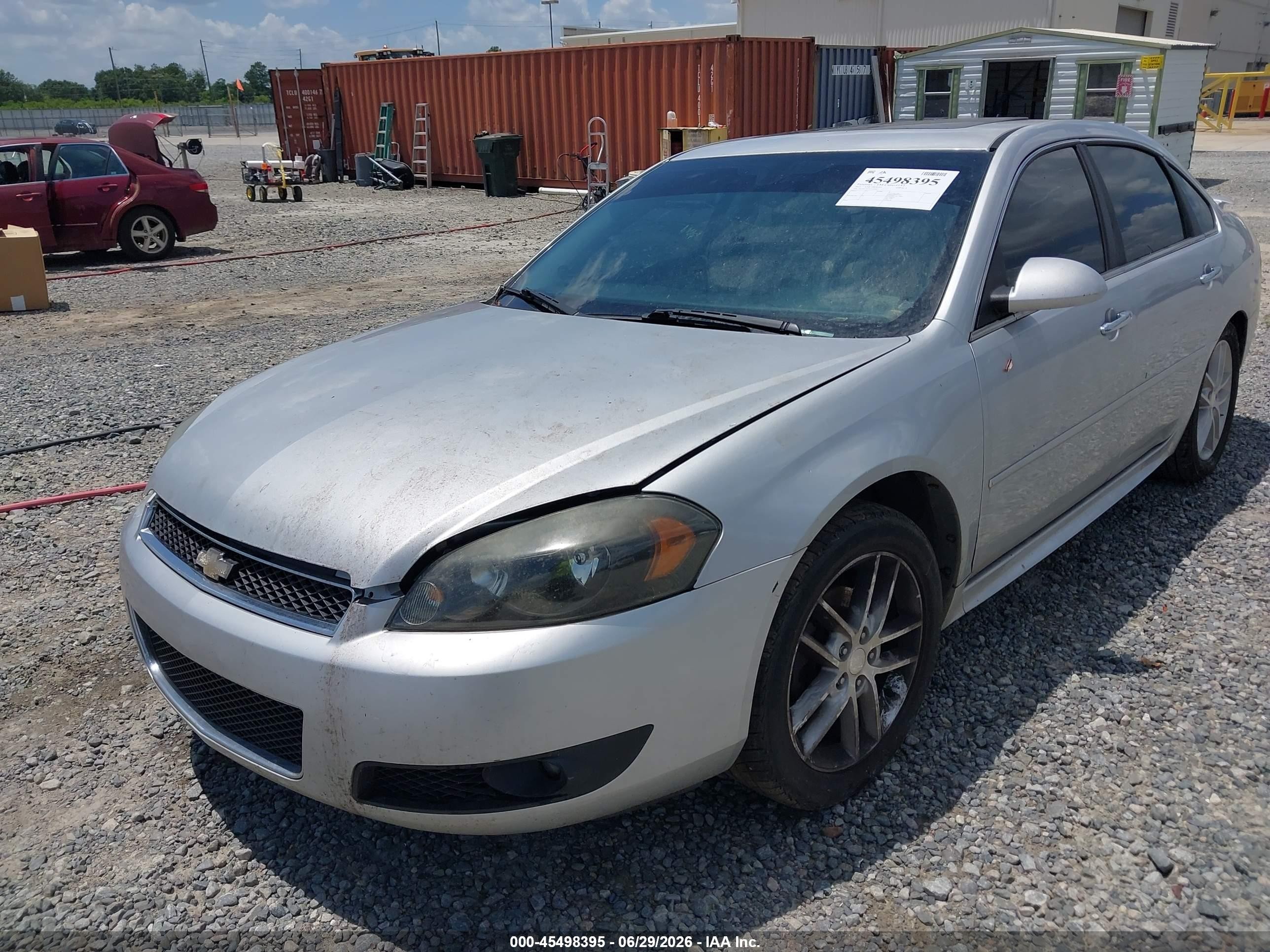 2012 Chevrolet Impala Ltz Серебряный vin: 2G1WC5E37C1194903