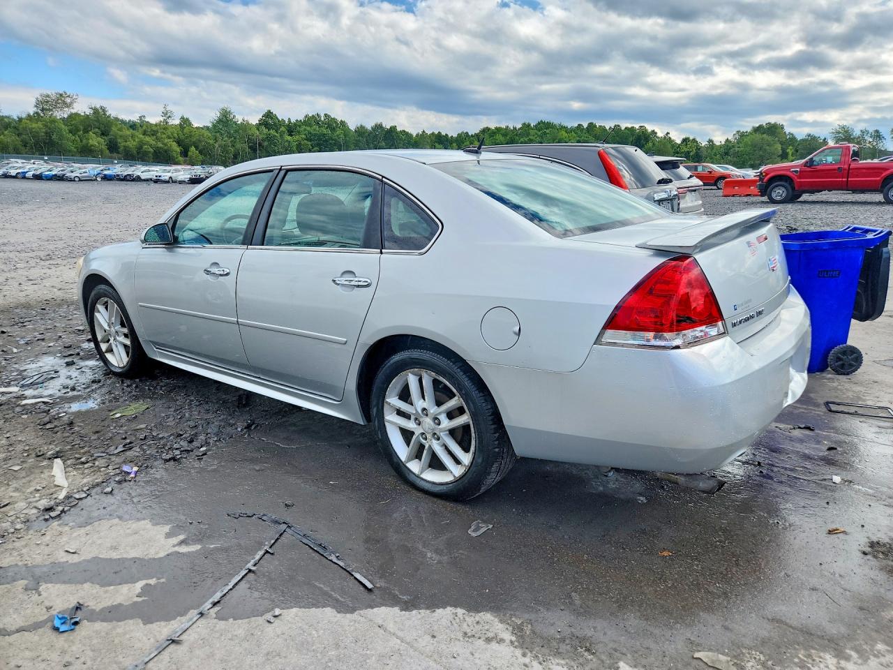 2012 Chevrolet Impala Ltz Silver vin: 2G1WC5E37C1229567
