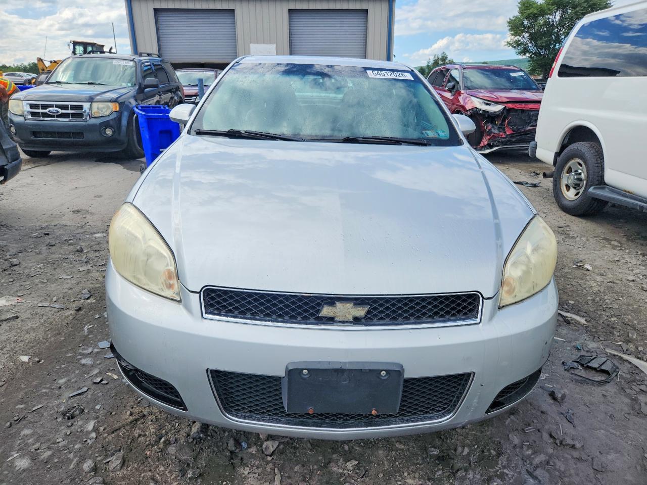 2012 Chevrolet Impala Ltz Silver vin: 2G1WC5E37C1229567