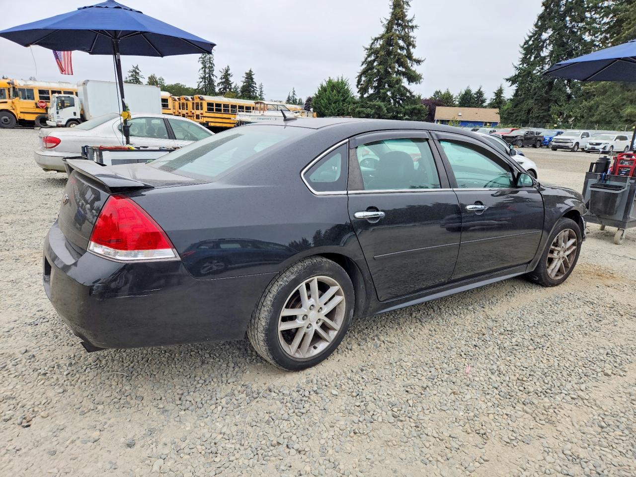 2012 Chevrolet Impala Ltz Black vin: 2G1WC5E37C1240388