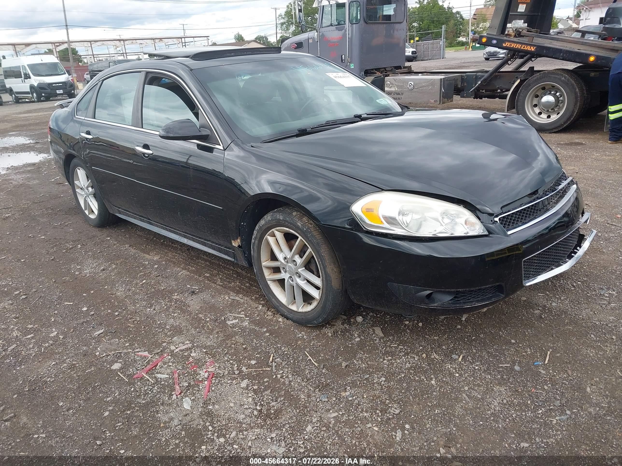 2013 Chevrolet Impala Ltz Черный vin: 2G1WC5E37D1131107