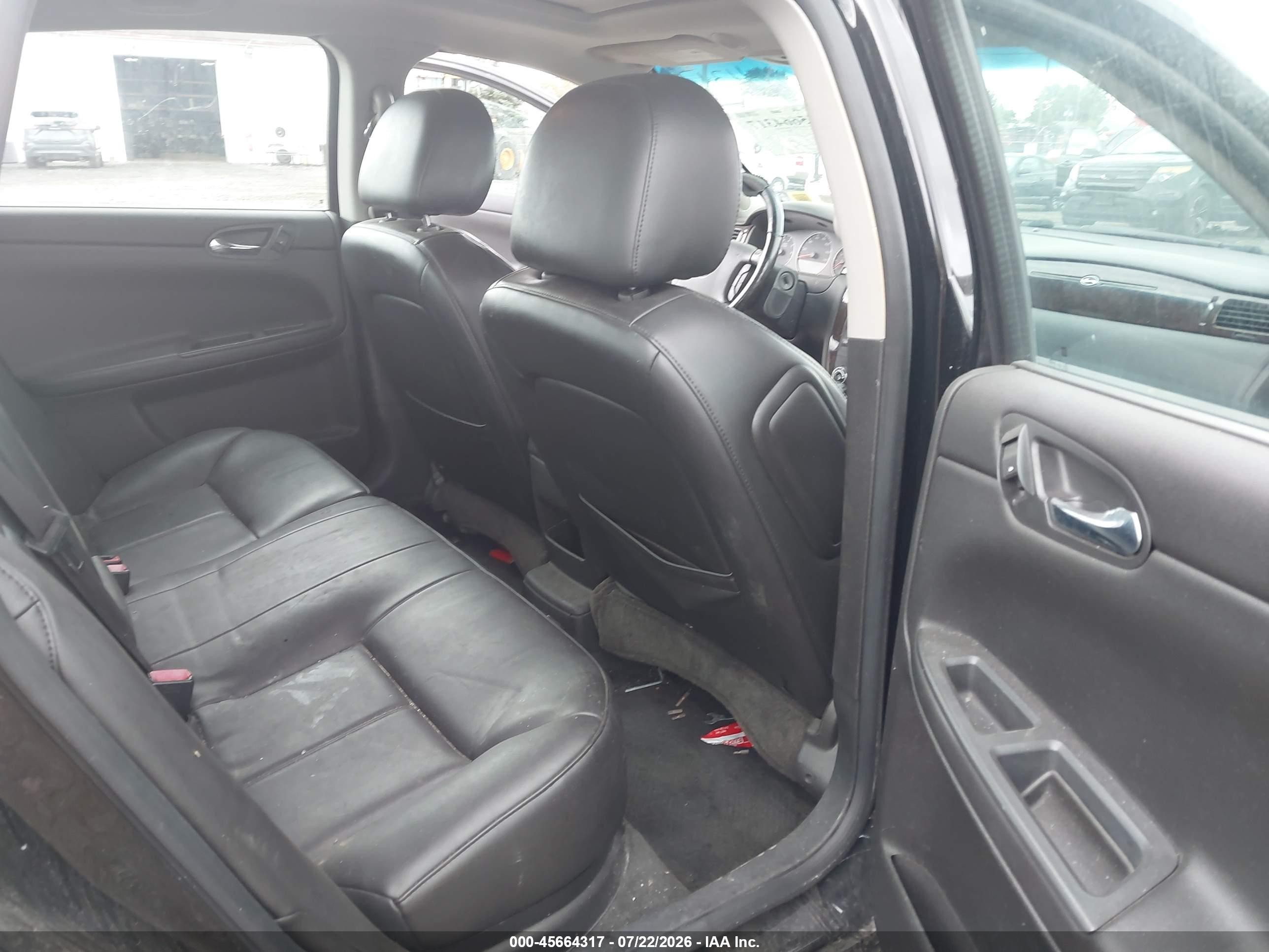 2013 Chevrolet Impala Ltz Black vin: 2G1WC5E37D1131107