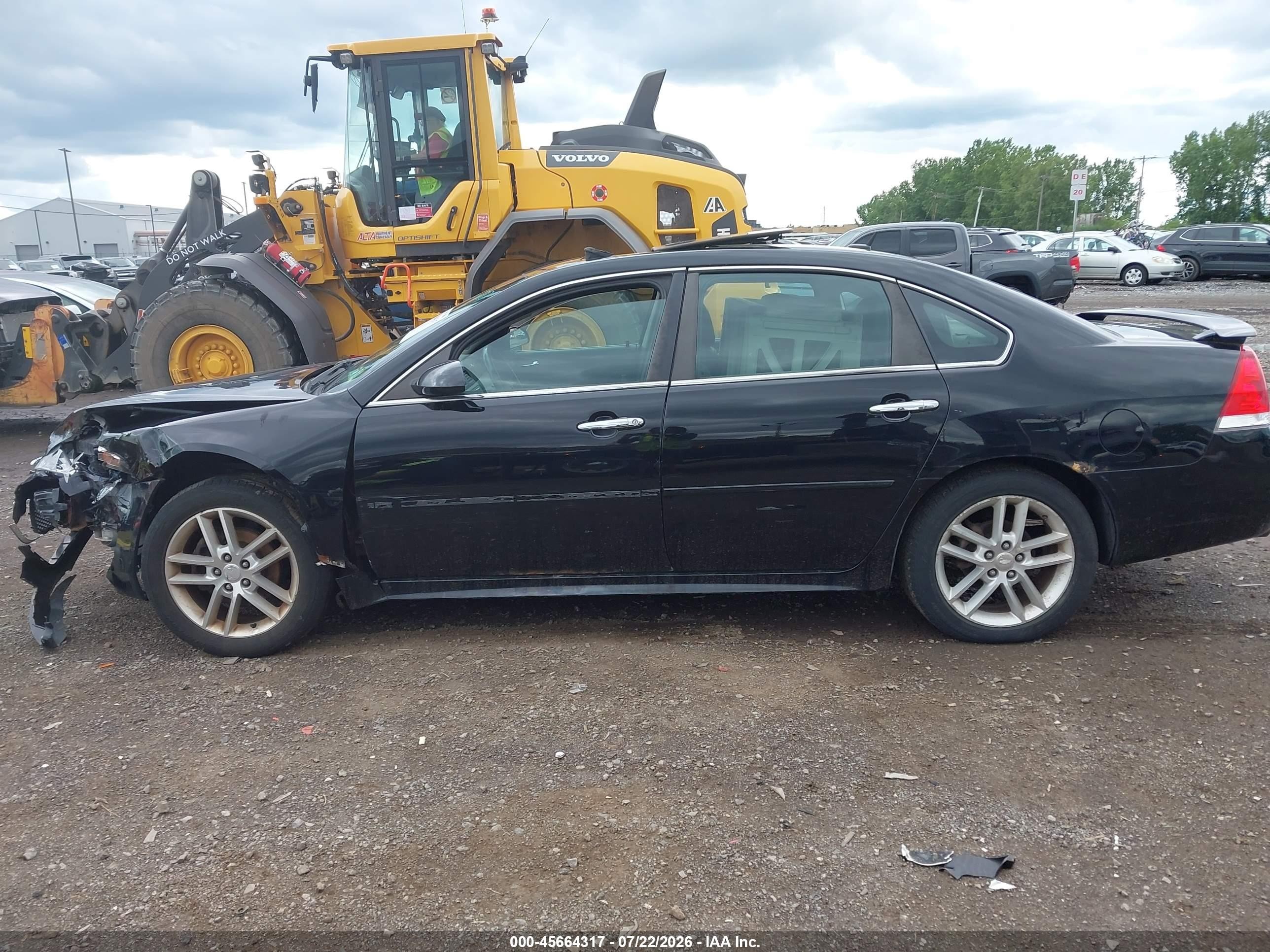 2013 Chevrolet Impala Ltz Black vin: 2G1WC5E37D1131107