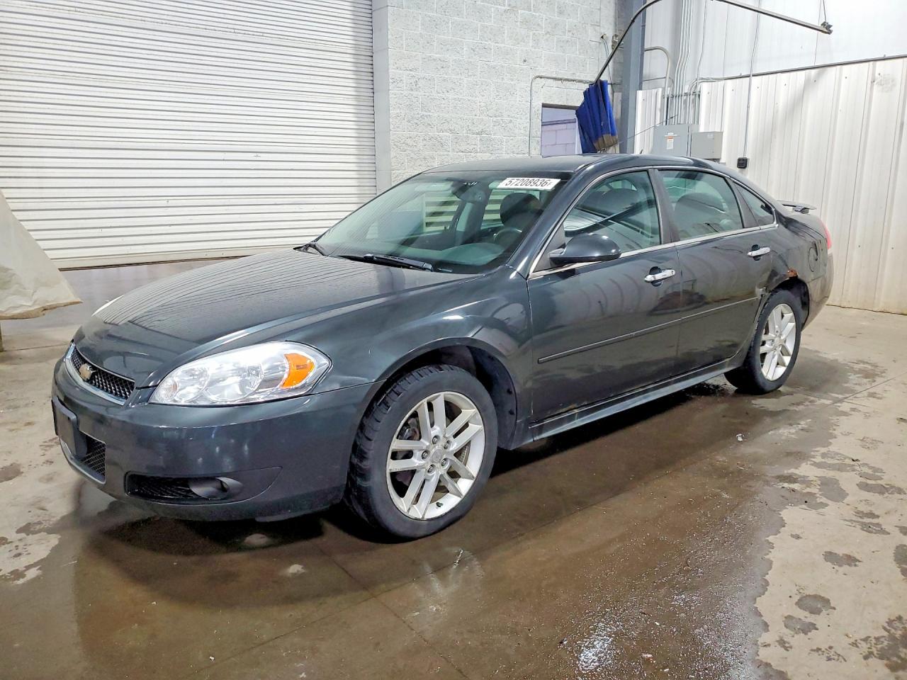 2013 Chevrolet Impala Ltz Charcoal vin: 2G1WC5E37D1135688