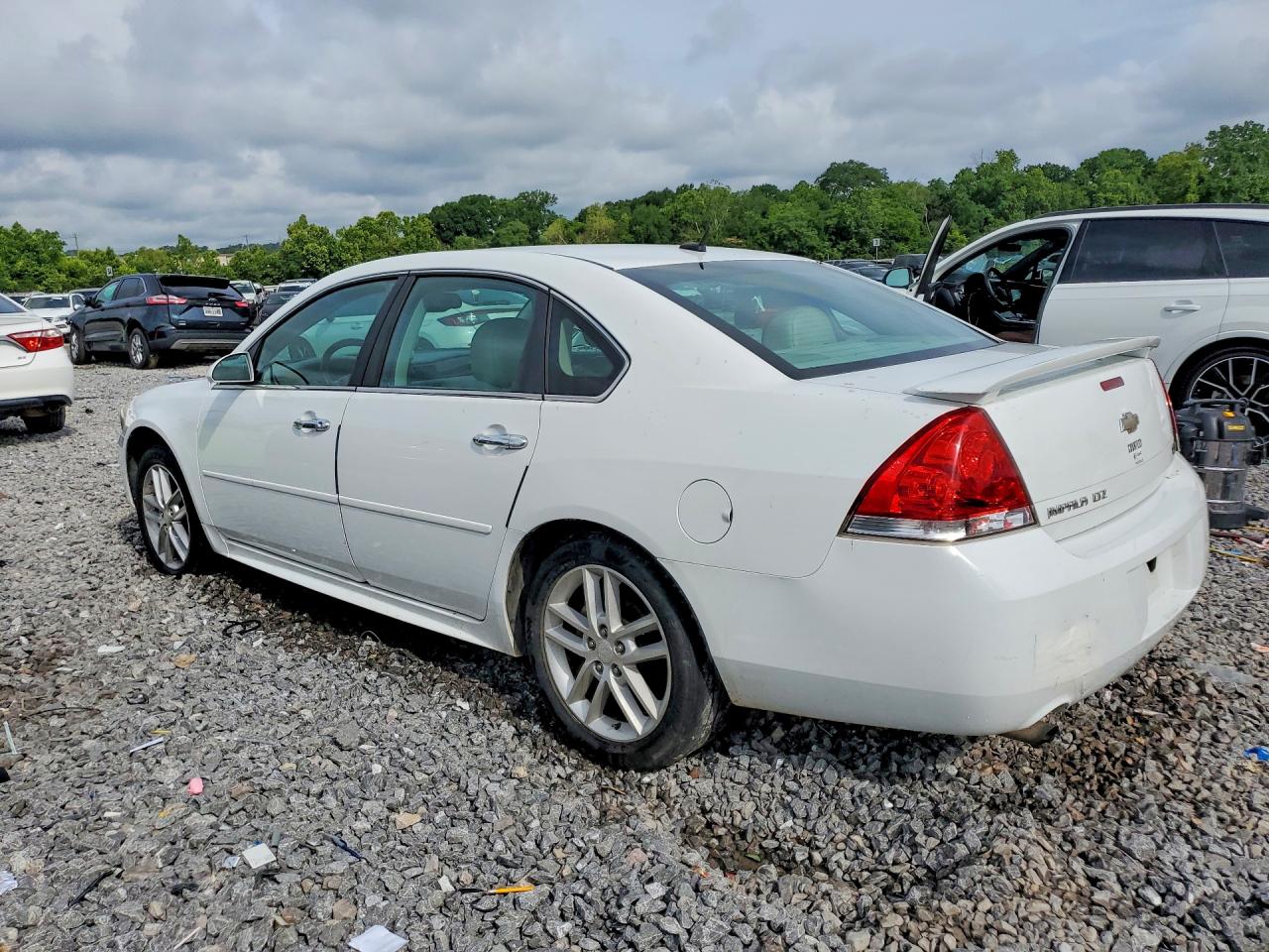 2013 Chevrolet Impala Ltz White vin: 2G1WC5E37D1140499