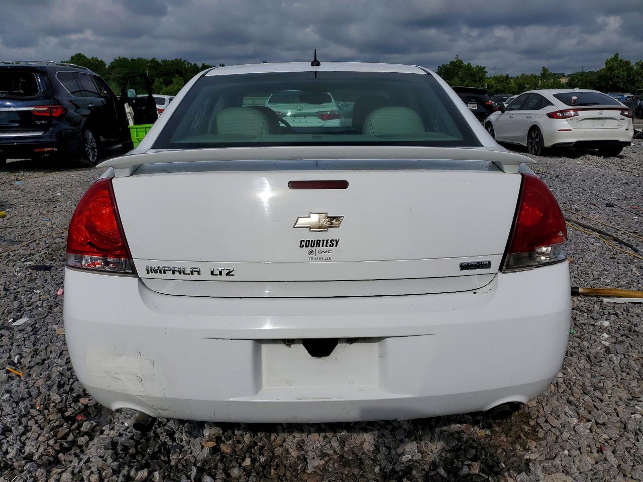 2013 Chevrolet Impala Ltz White vin: 2G1WC5E37D1140499