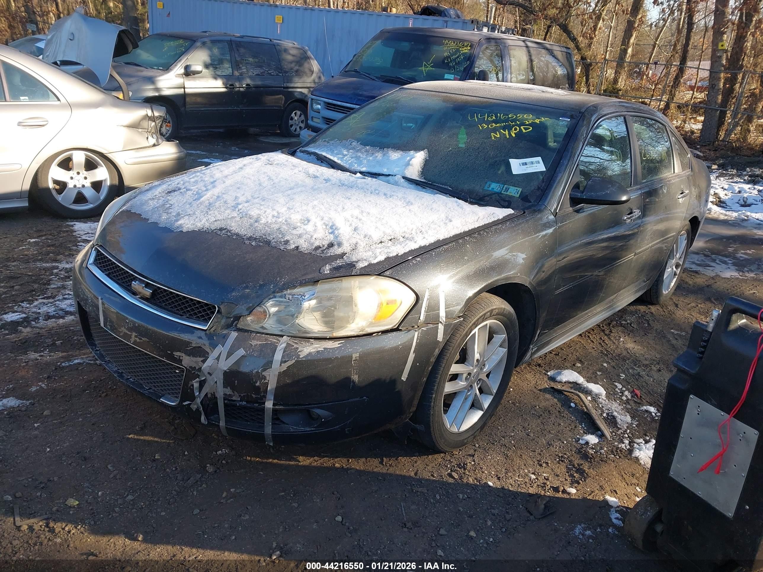 2013 Chevrolet Impala Ltz Черный vin: 2G1WC5E37D1140650