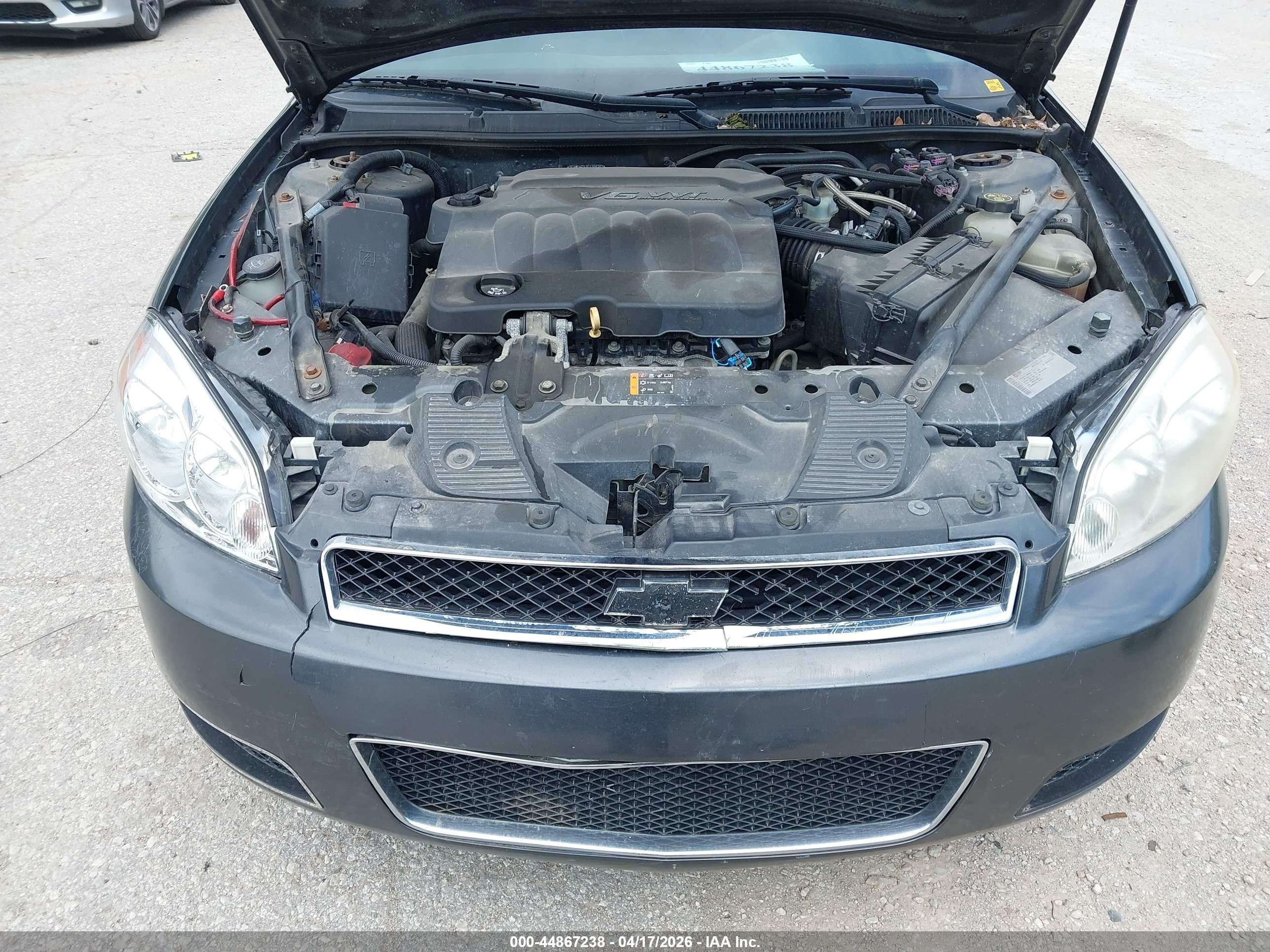 2014 Chevrolet Impala Limited Ltz Black vin: 2G1WC5E37E1108282