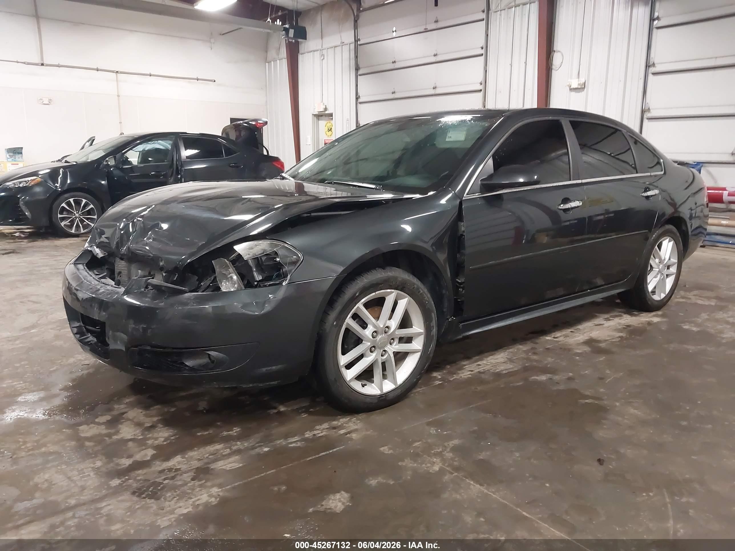 2014 Chevrolet Impala Limited Ltz Gray vin: 2G1WC5E37E1117192