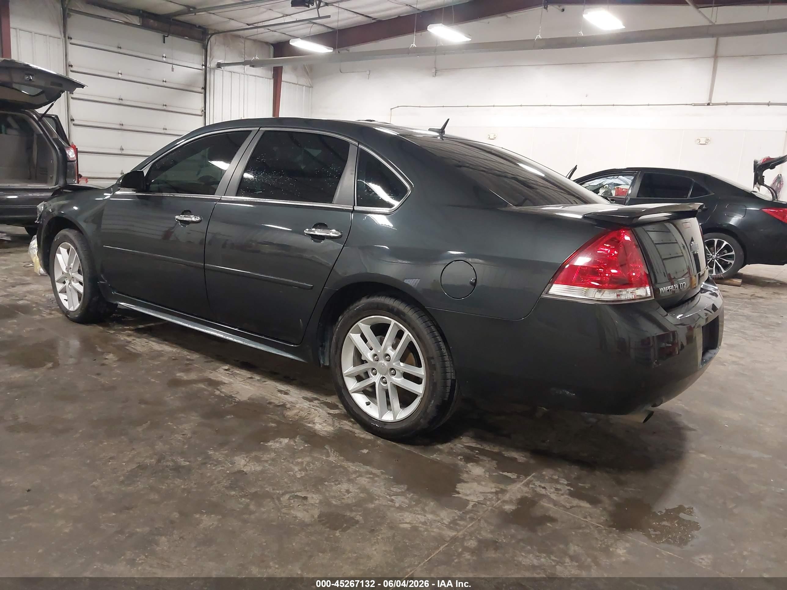 2014 Chevrolet Impala Limited Ltz Gray vin: 2G1WC5E37E1117192