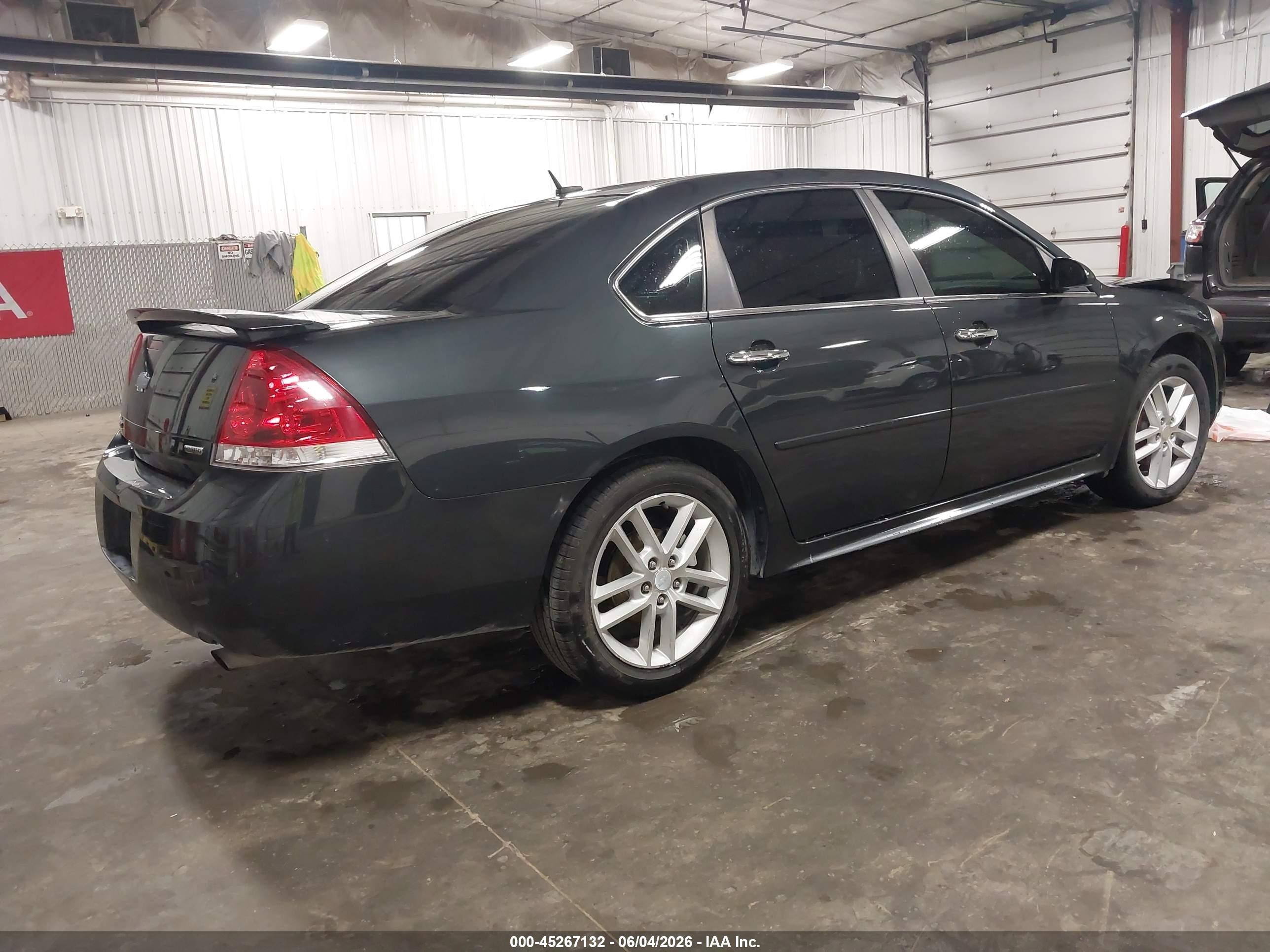 2014 Chevrolet Impala Limited Ltz Gray vin: 2G1WC5E37E1117192