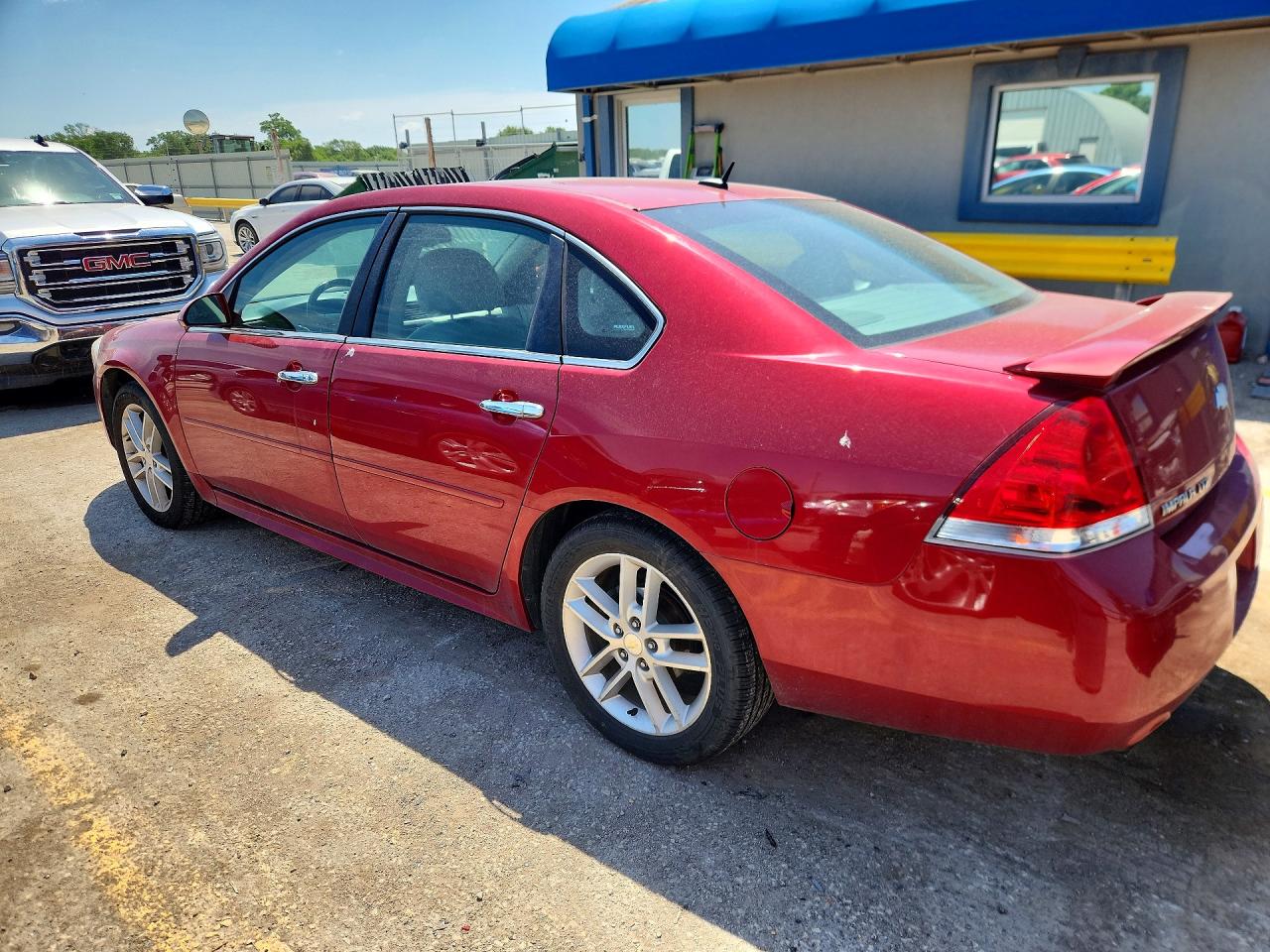 2014 Chevrolet Impala Limited Ltz Burgundy vin: 2G1WC5E37E1138351