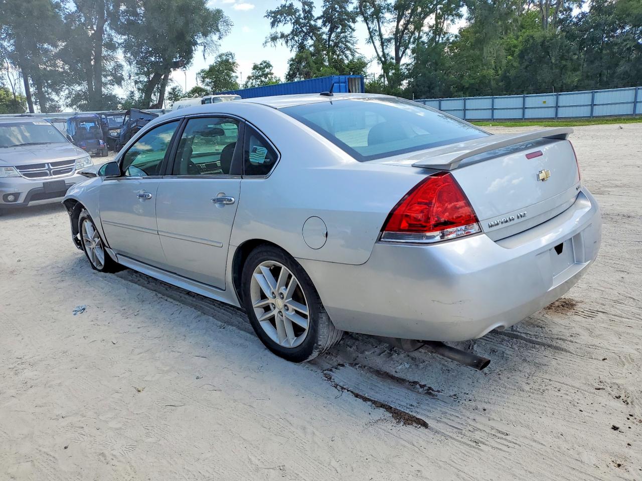 2014 Chevrolet Impala Limited Ltz Silver vin: 2G1WC5E37E1158891