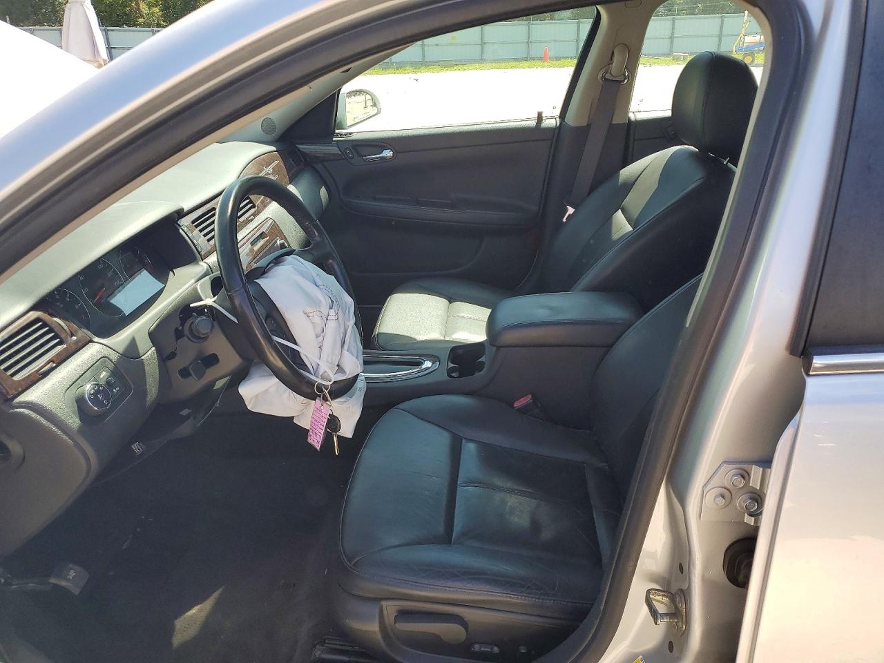 2014 Chevrolet Impala Limited Ltz Silver vin: 2G1WC5E37E1158891