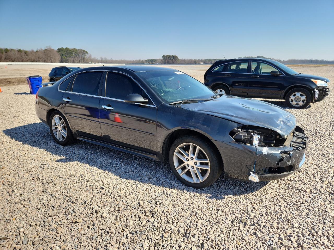 2015 Chevrolet Impala Limited Ltz Gray vin: 2G1WC5E37F1151280