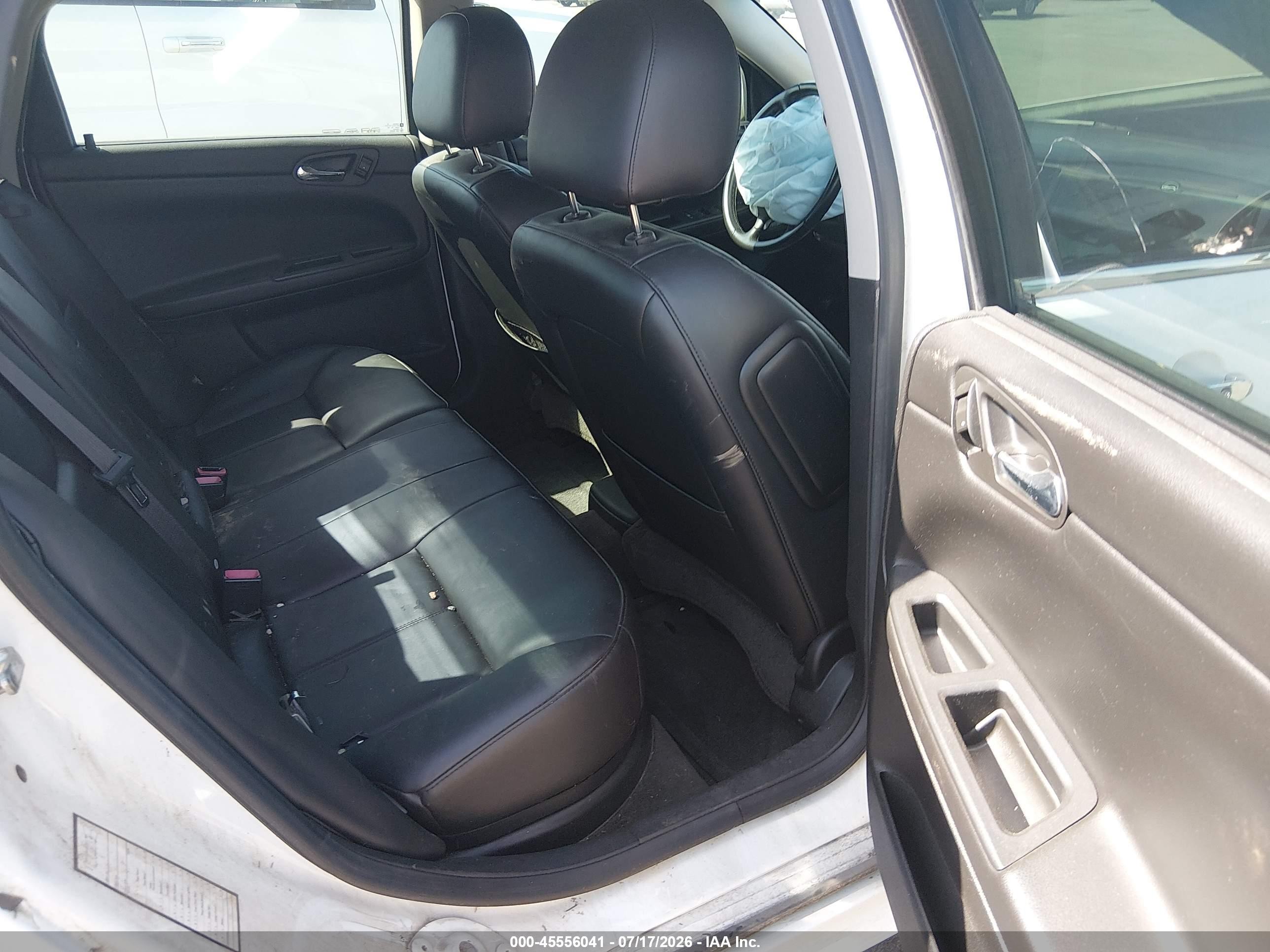 2012 Chevrolet Impala Ltz White vin: 2G1WC5E38C1130028