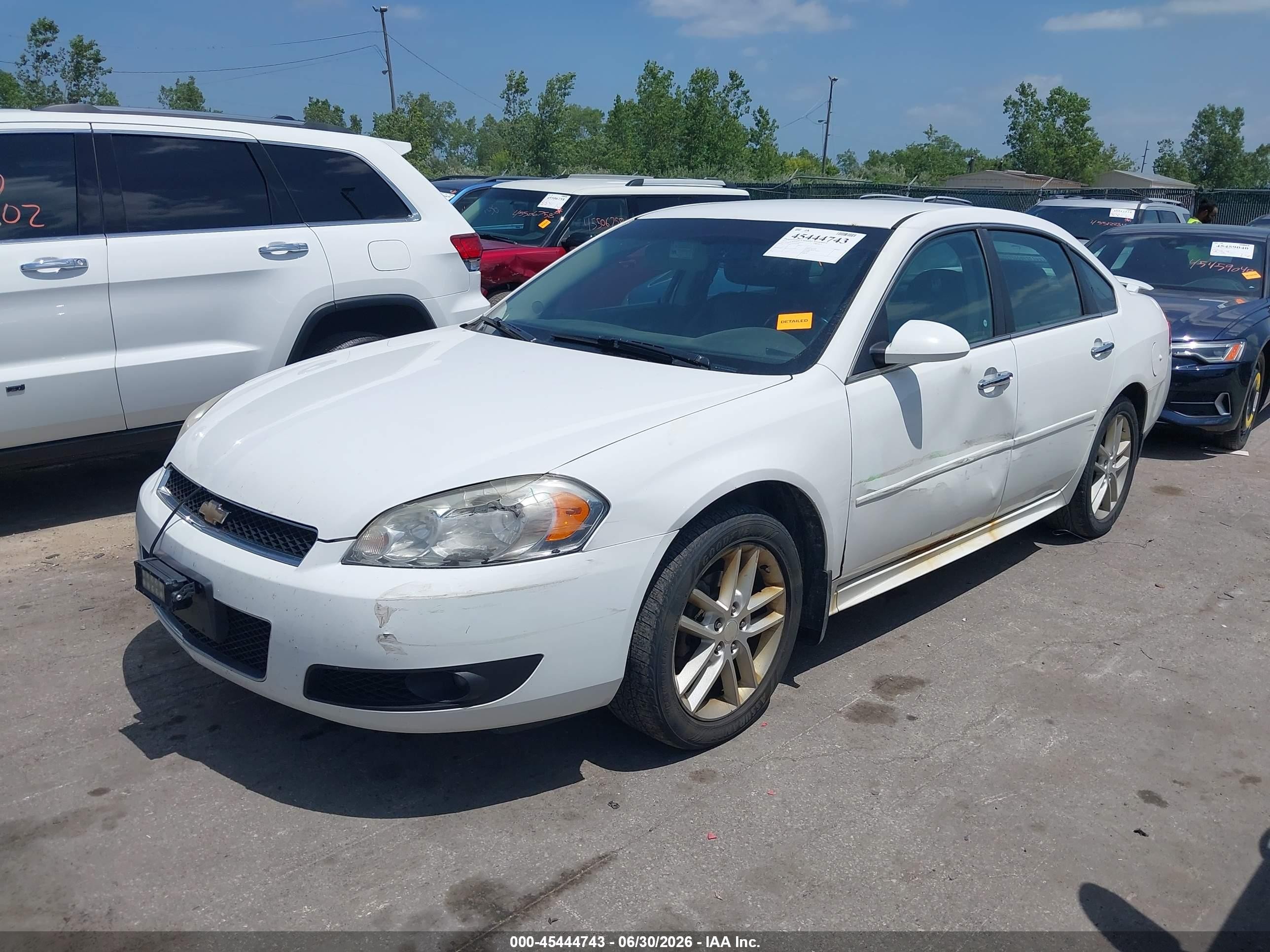 2012 Chevrolet Impala Ltz Белый vin: 2G1WC5E38C1175986