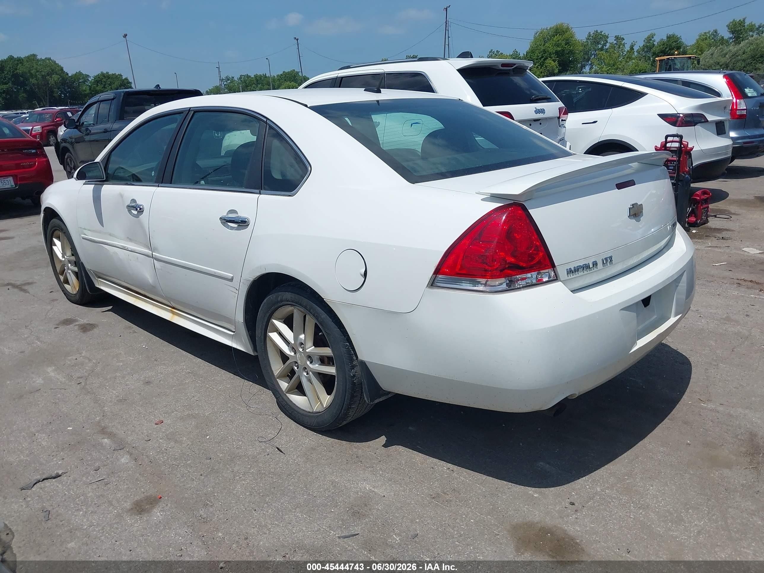2012 Chevrolet Impala Ltz Белый vin: 2G1WC5E38C1175986