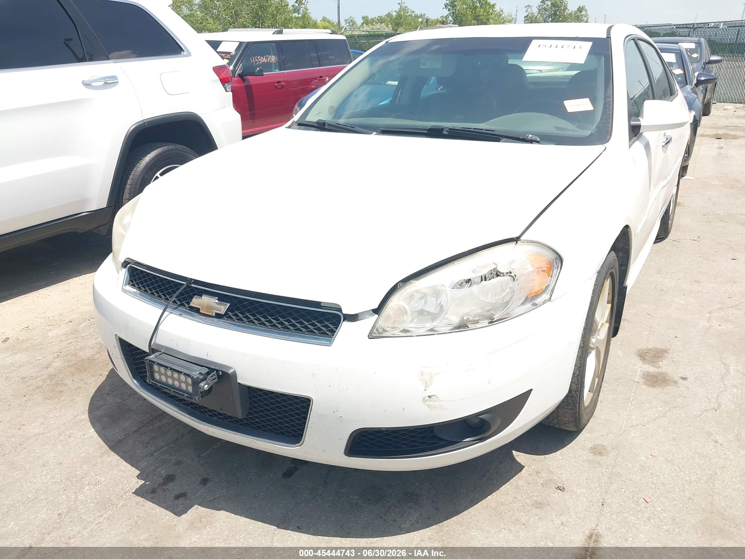 2012 Chevrolet Impala Ltz Белый vin: 2G1WC5E38C1175986