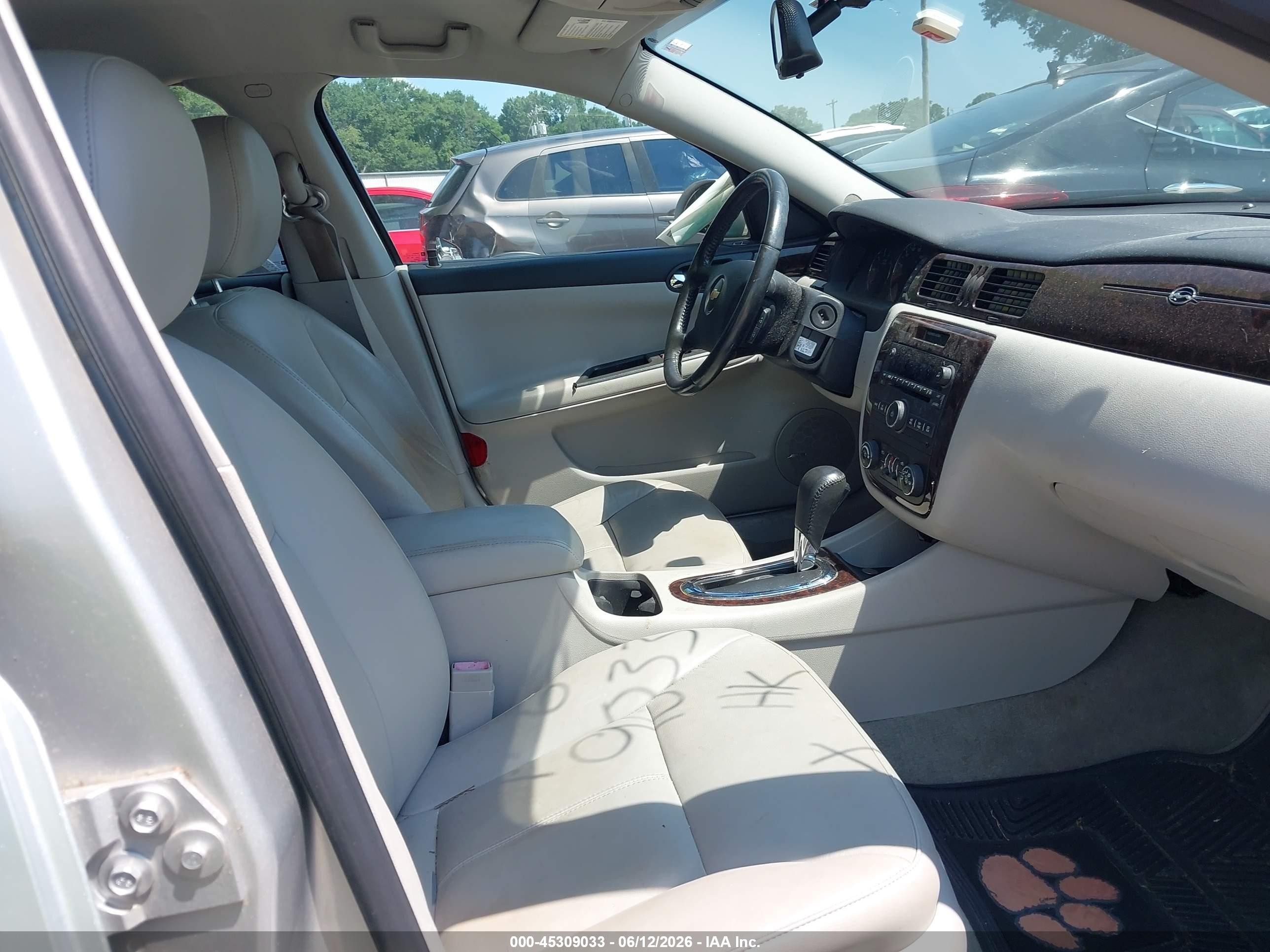 2012 Chevrolet Impala Ltz Silver vin: 2G1WC5E38C1203172