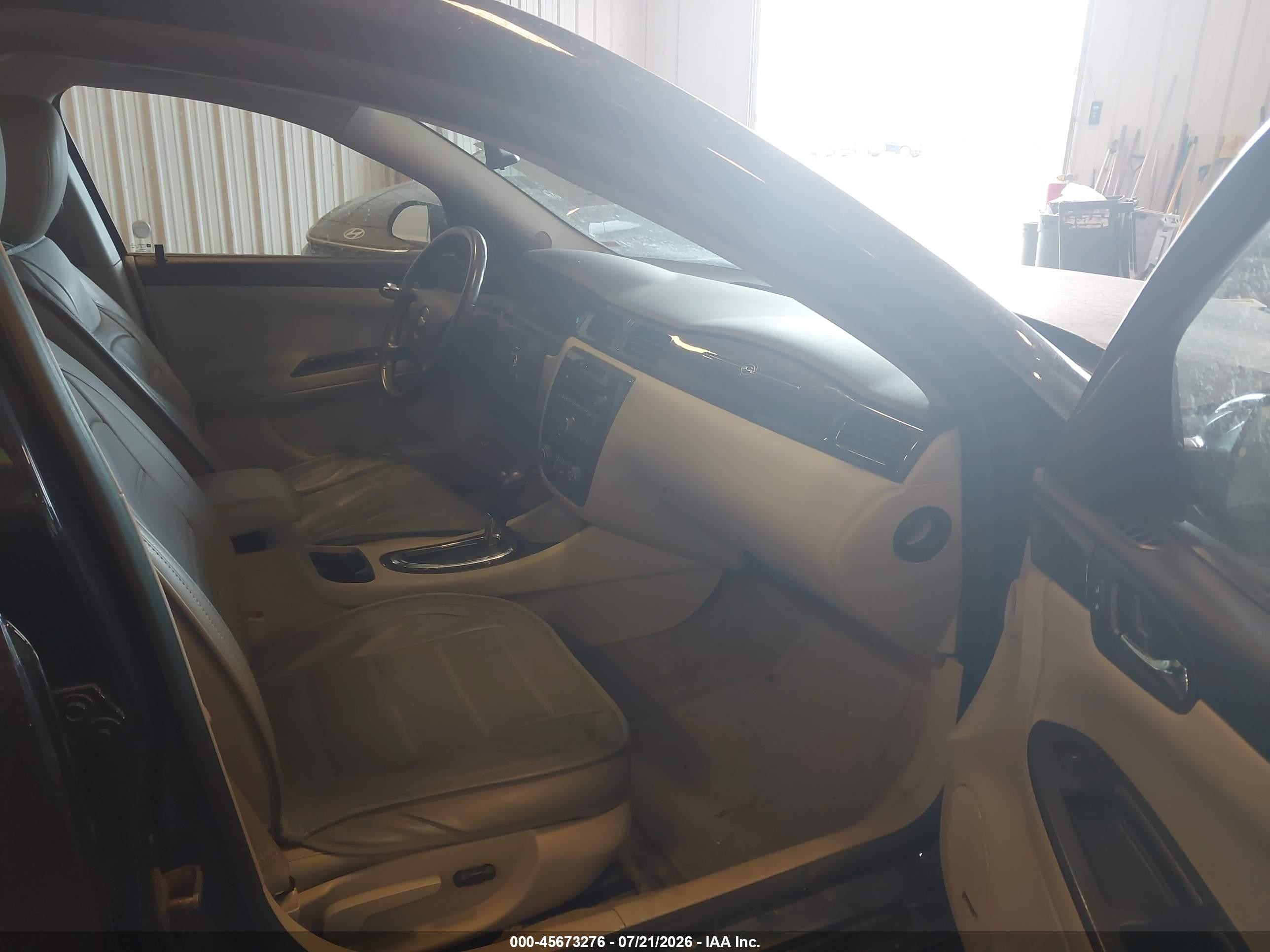 2012 Chevrolet Impala Ltz Blue vin: 2G1WC5E38C1203656