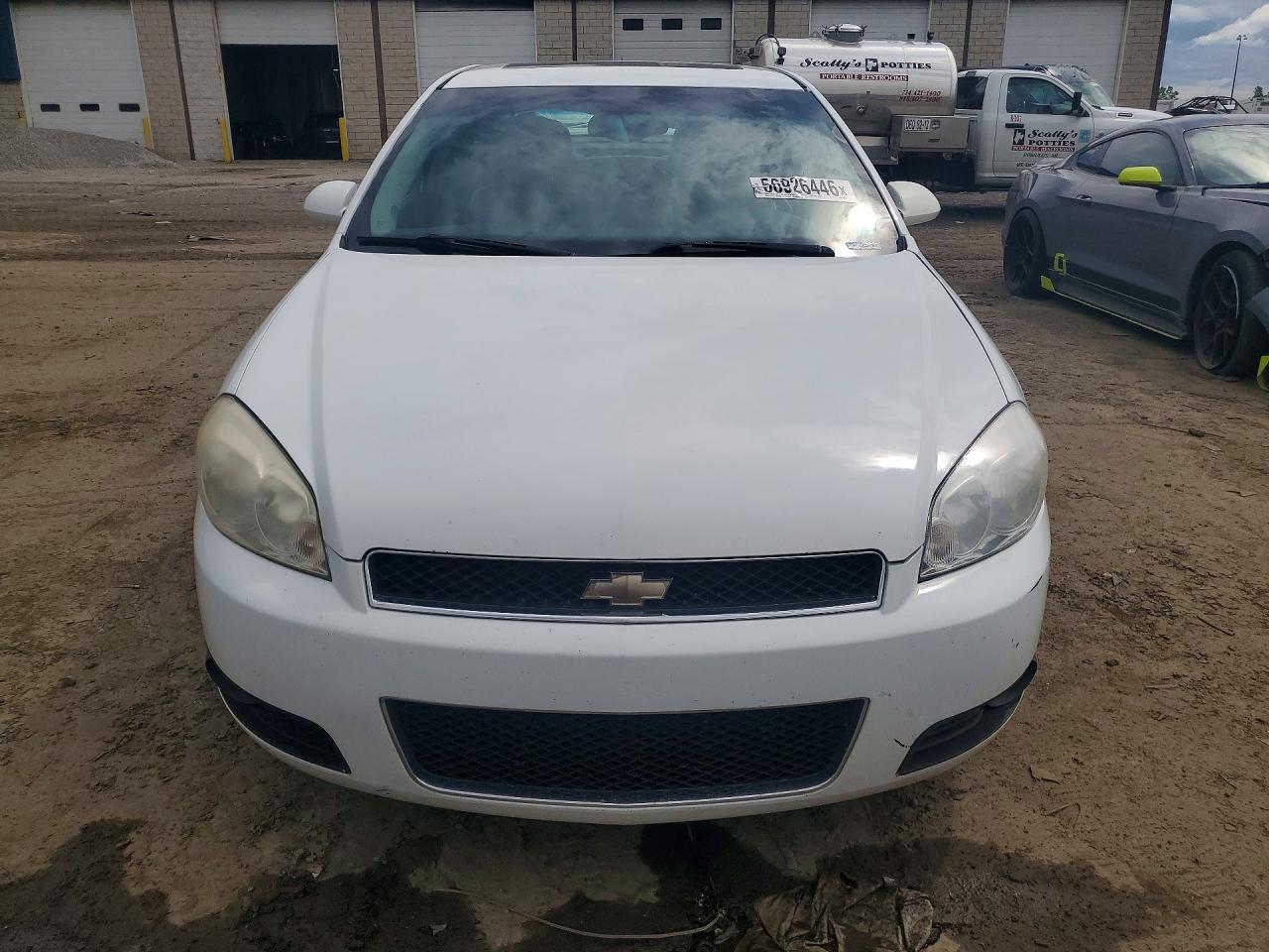 2012 Chevrolet Impala Ltz White vin: 2G1WC5E38C1208033