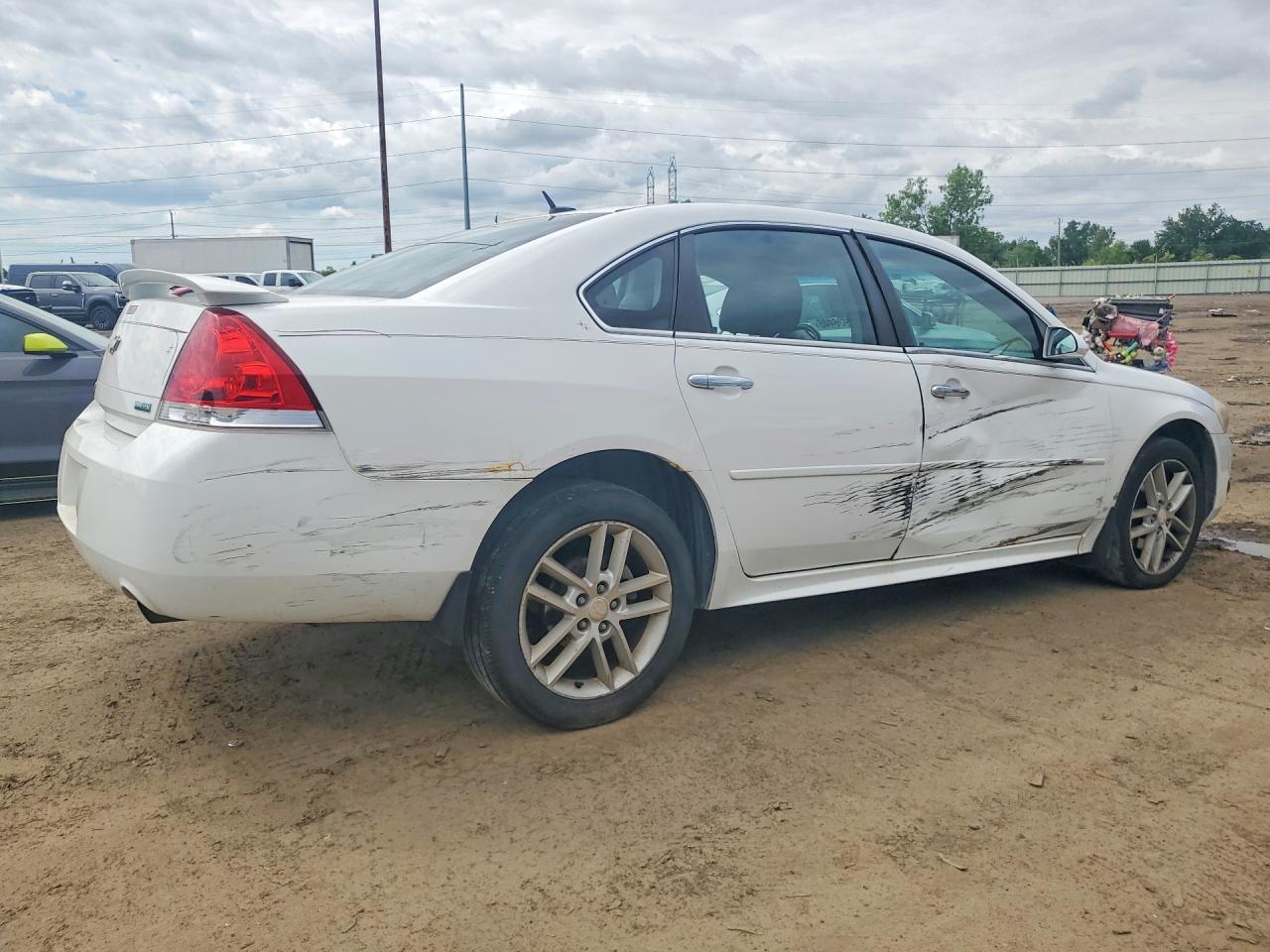 2012 Chevrolet Impala Ltz White vin: 2G1WC5E38C1208033