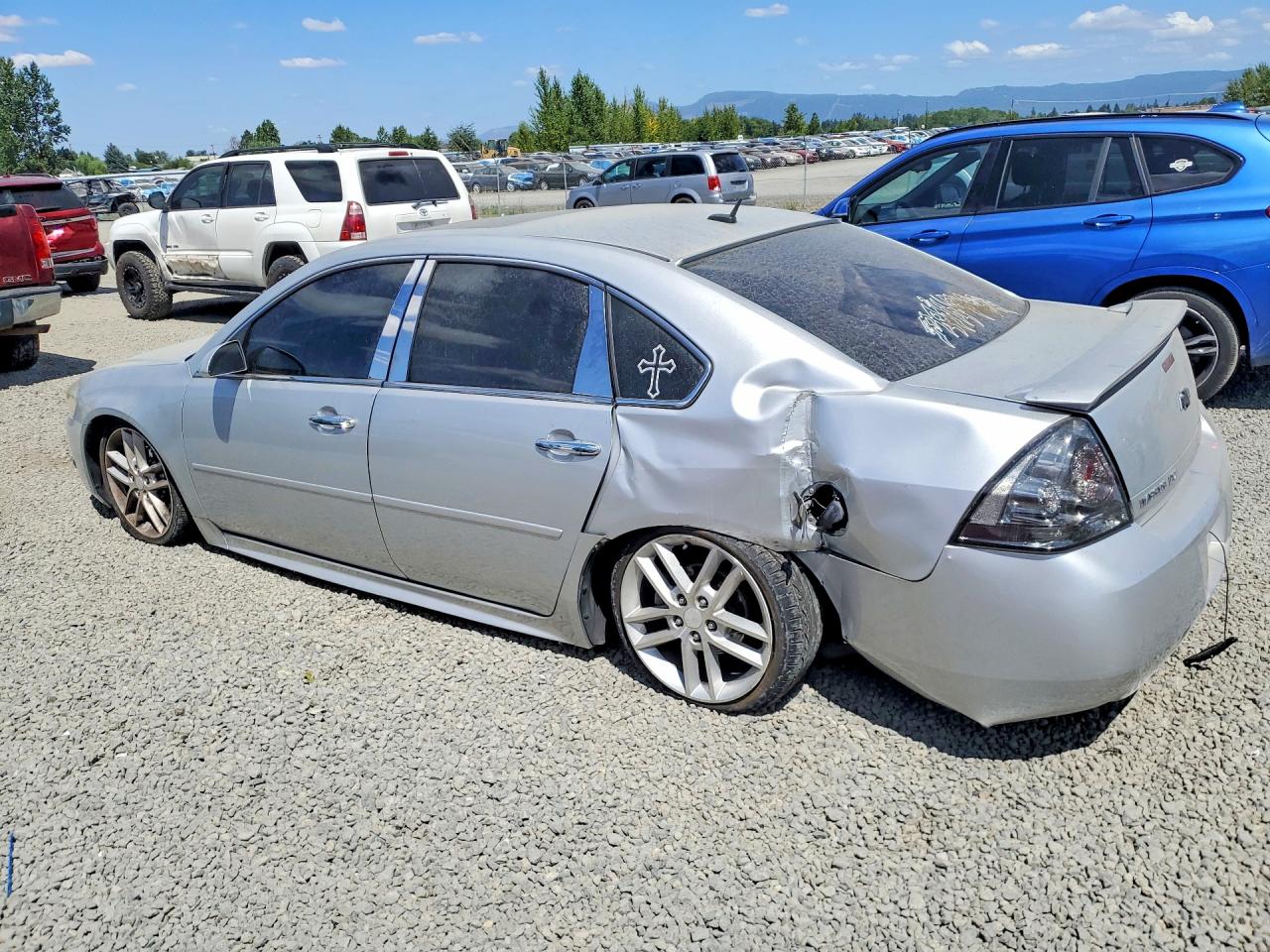 2012 Chevrolet Impala Ltz Silver vin: 2G1WC5E38C1226497