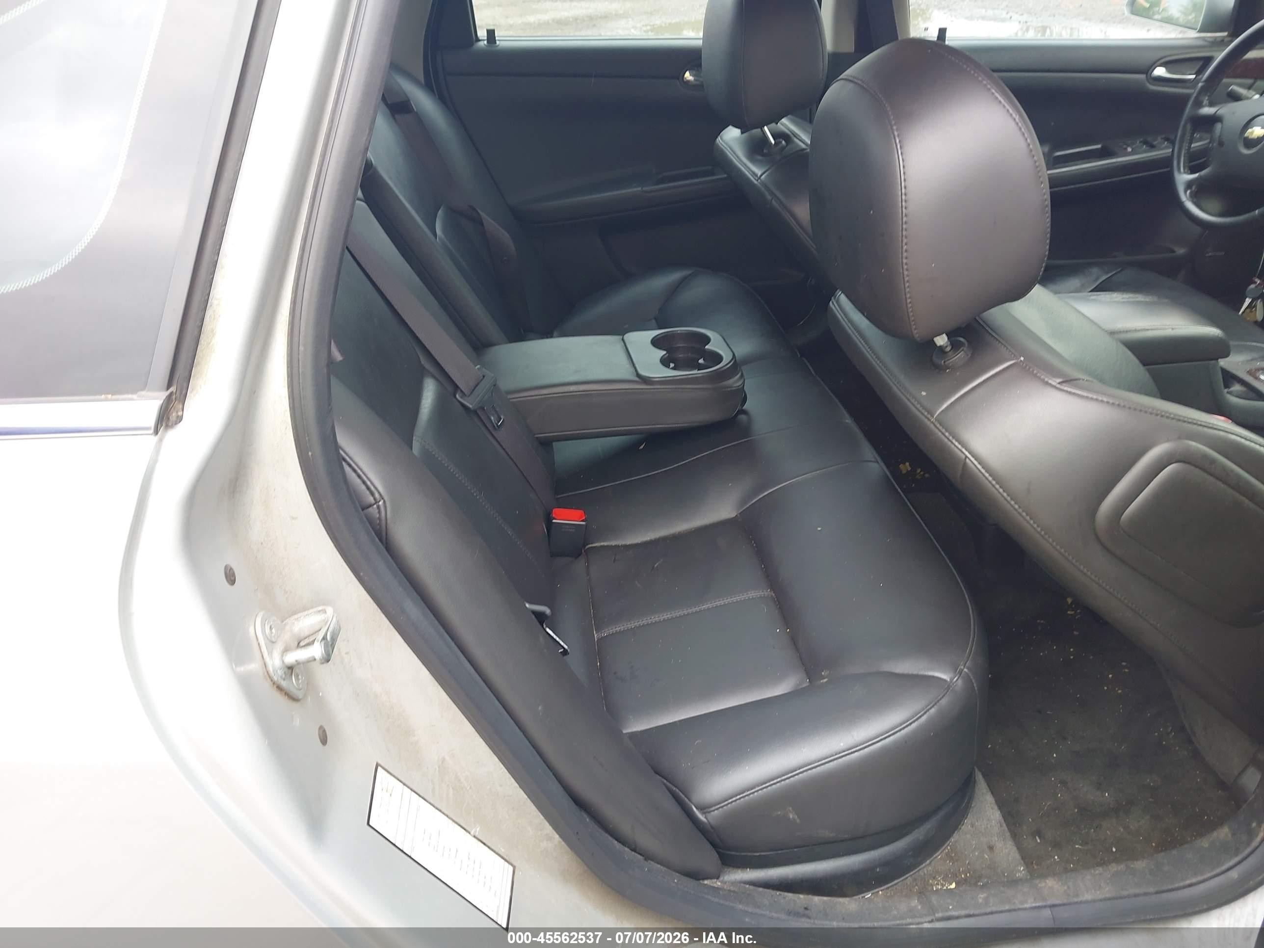 2012 Chevrolet Impala Ltz Silver vin: 2G1WC5E38C1238889