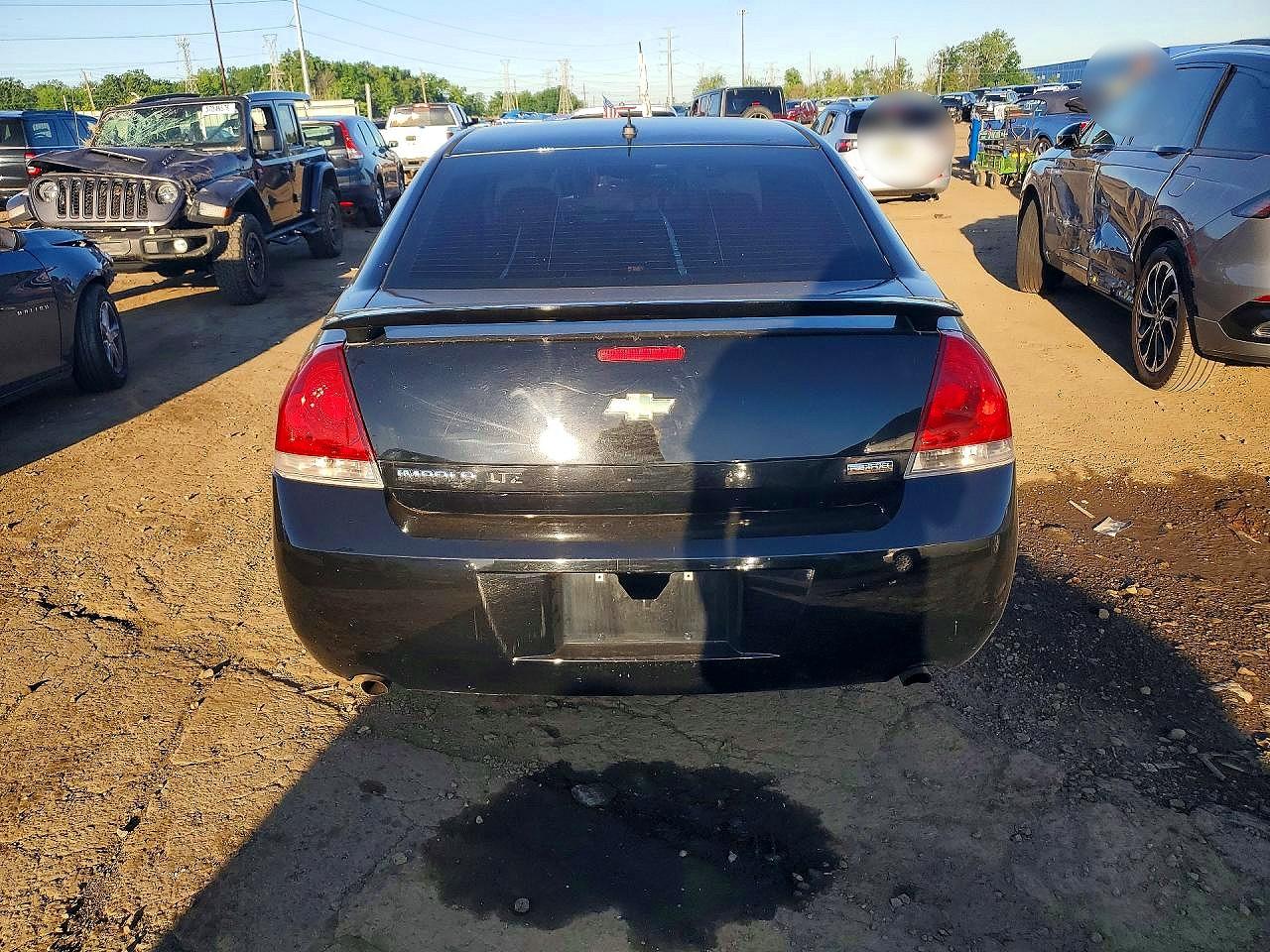 2012 Chevrolet Impala Ltz Black vin: 2G1WC5E38C1271536