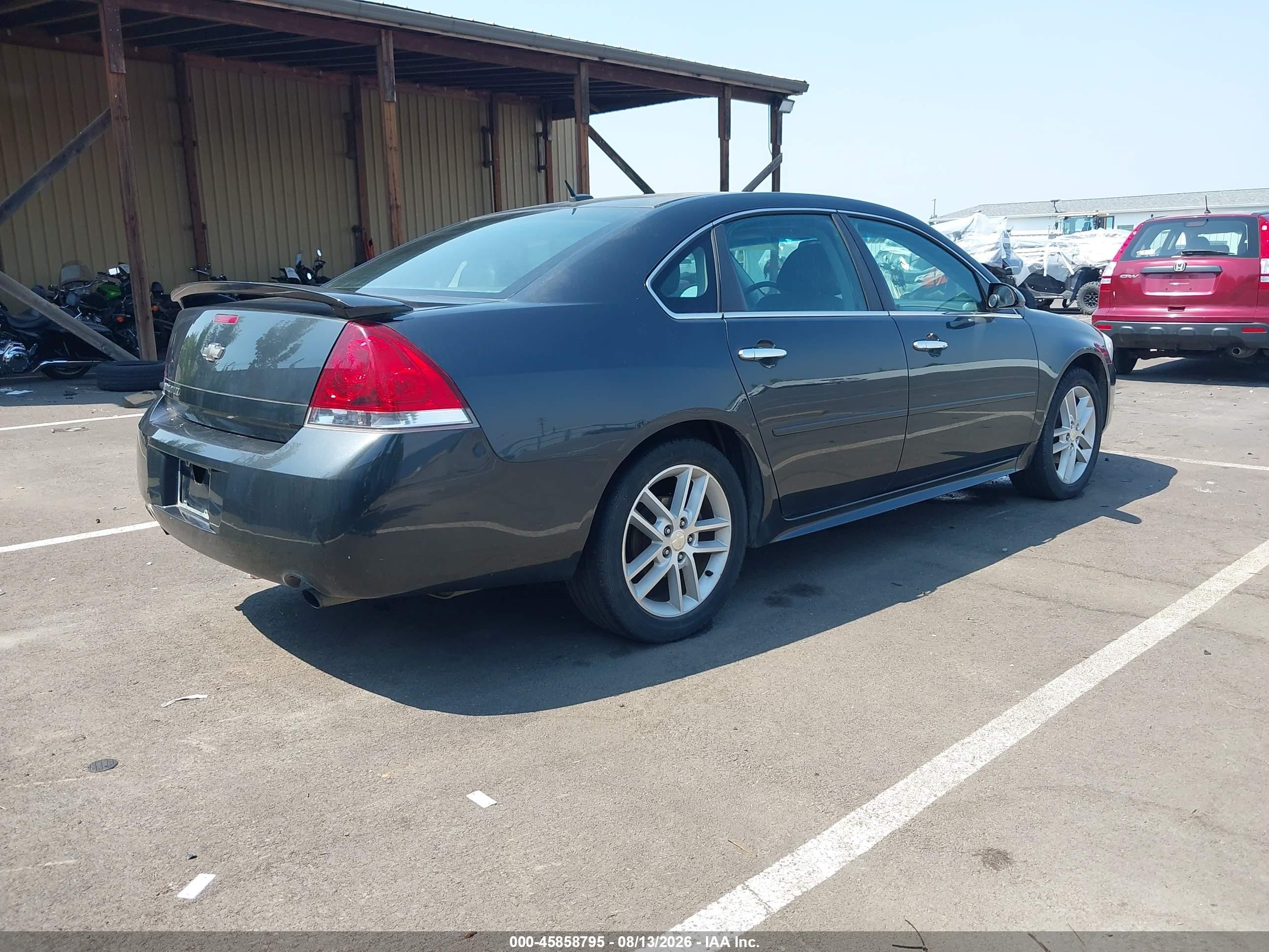 2012 Chevrolet Impala Ltz Серый vin: 2G1WC5E38C1279720