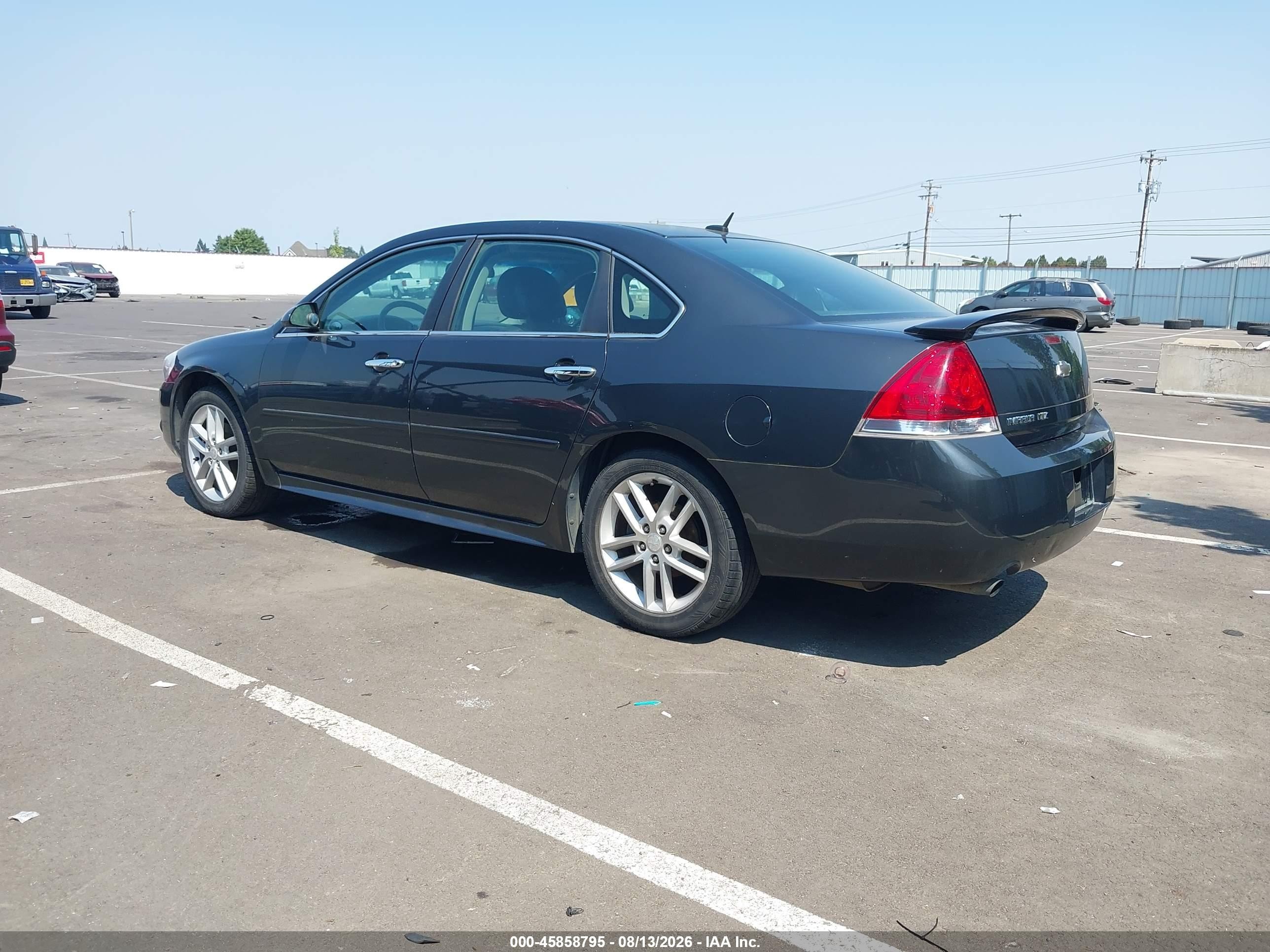 2012 Chevrolet Impala Ltz Серый vin: 2G1WC5E38C1279720
