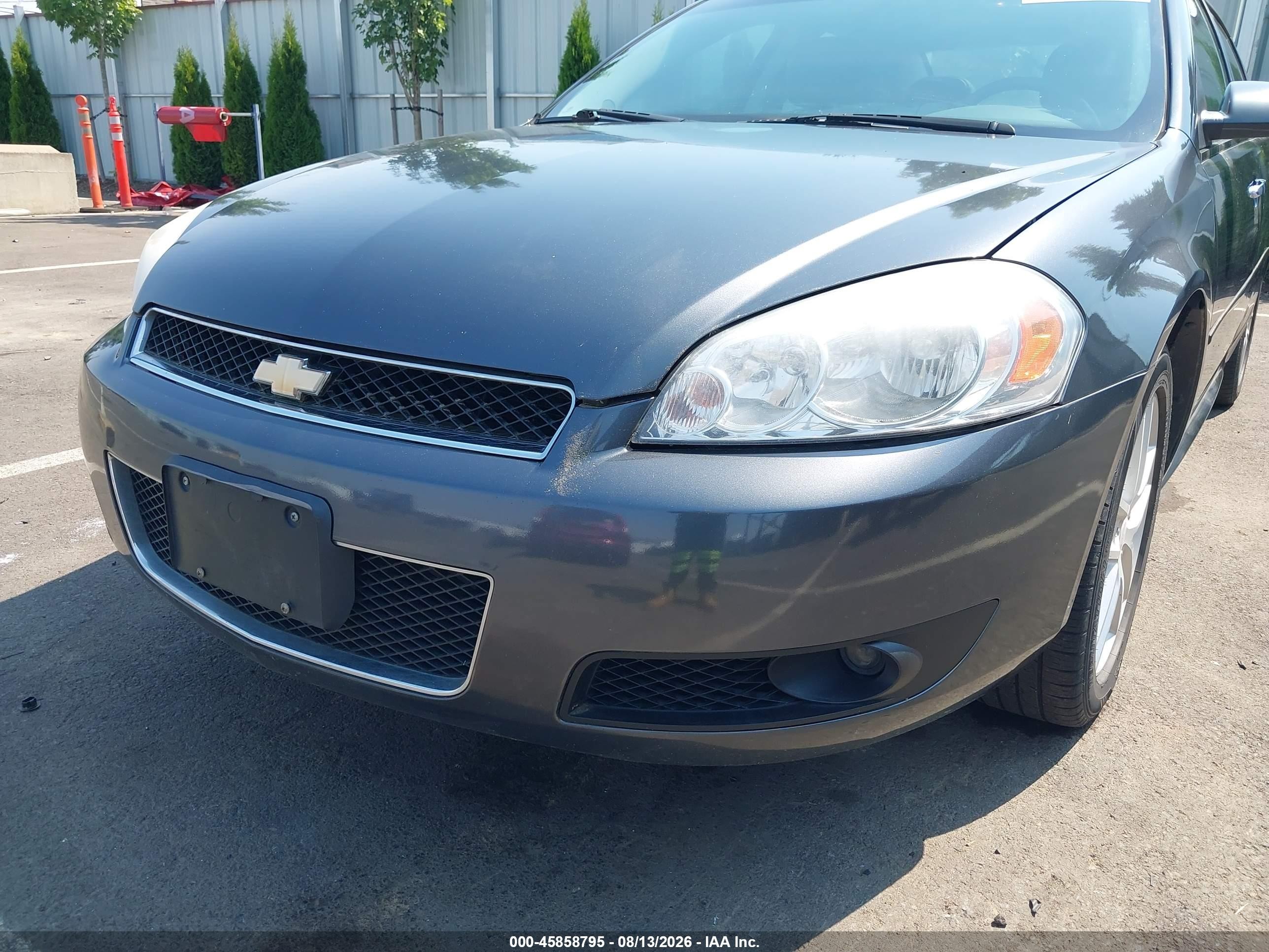 2012 Chevrolet Impala Ltz Серый vin: 2G1WC5E38C1279720
