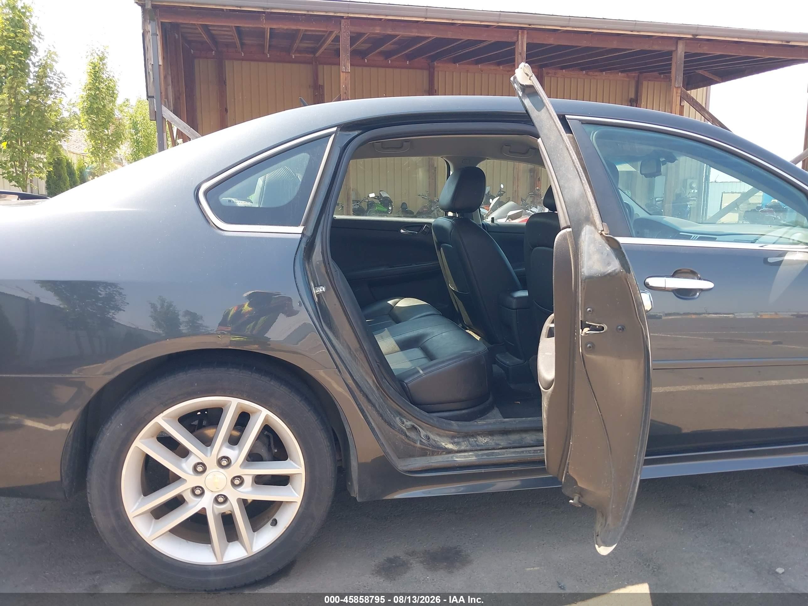 2012 Chevrolet Impala Ltz Серый vin: 2G1WC5E38C1279720